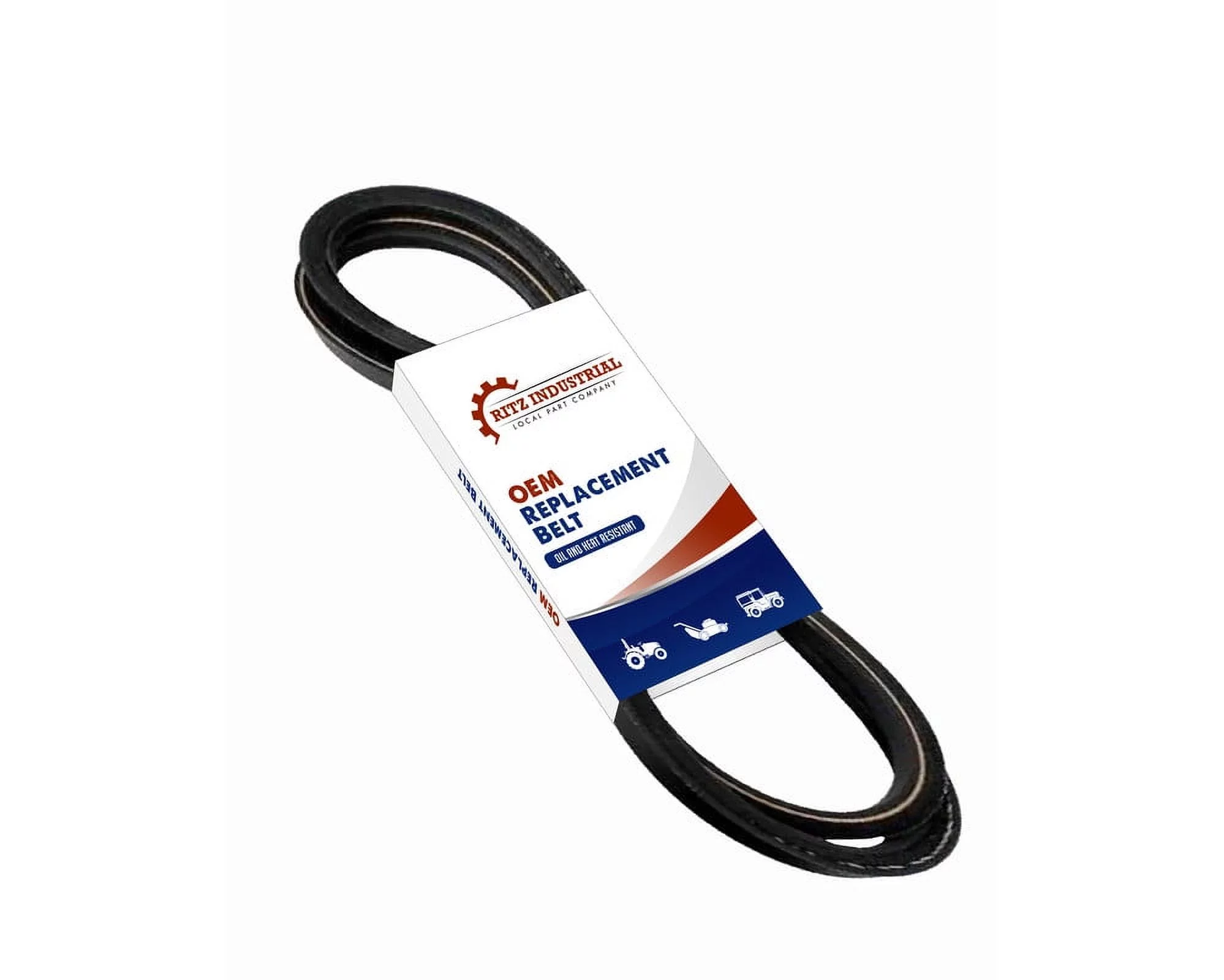 RITZ INDUSTRIAL Compatible with Troy-Bilt, MTD,C-Cadet, Craftsman,OEM Replacemenet Snowthrower Auger Belt 754-04195,954-04195