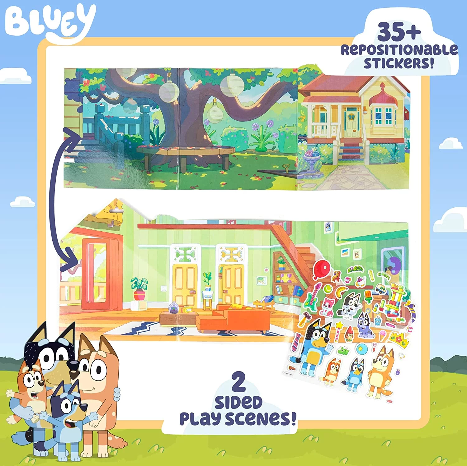 BLU Sticker Playset