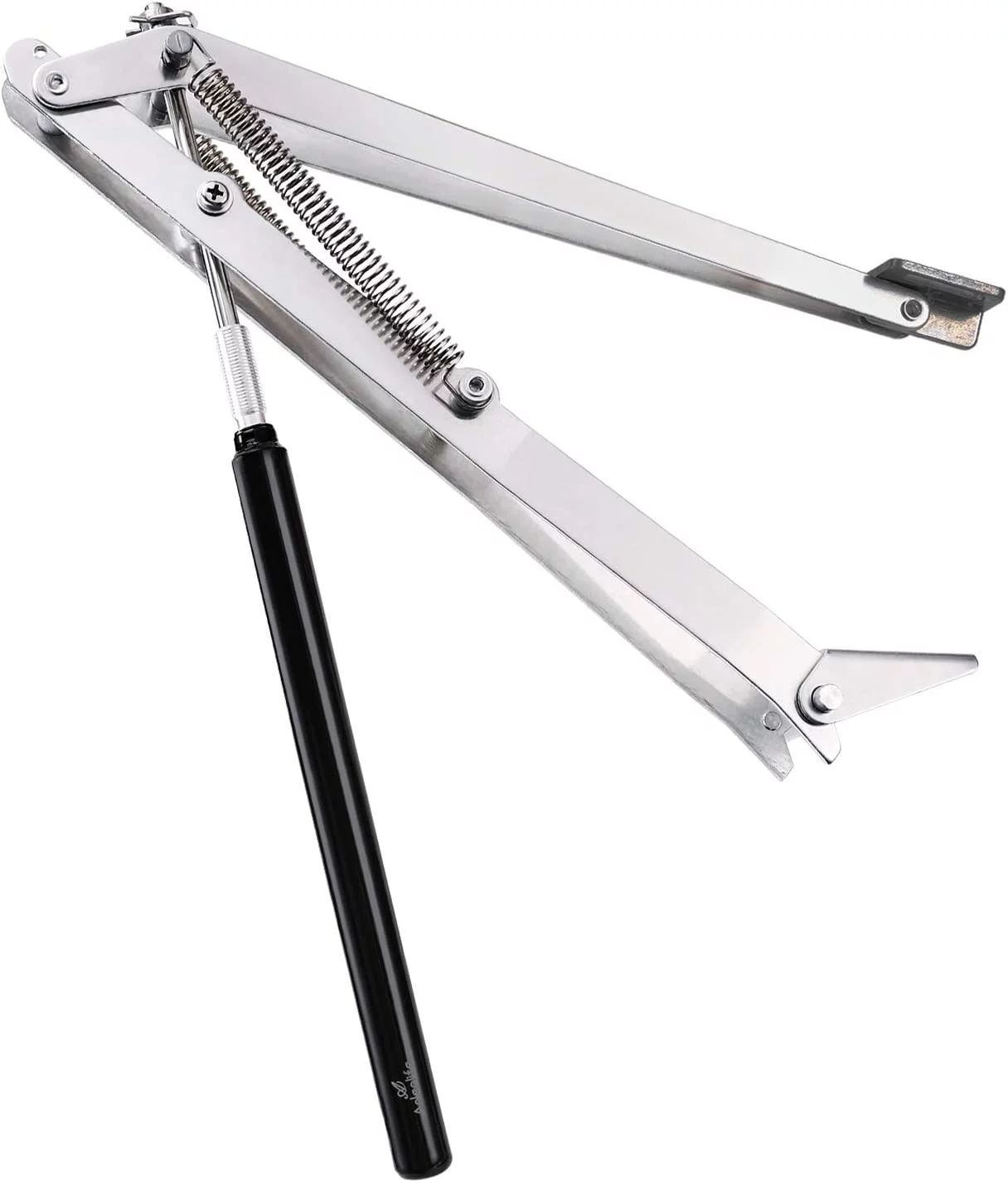 A ANLEOLFIE Automatic Roof Vent Opener Greenhouse Accessories Solar Window Louvre Thread Opener, Up to 30lbs (Dual Spring Opener)