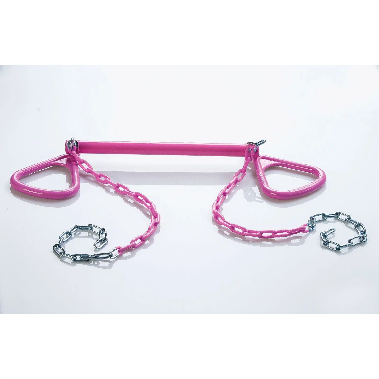 Creative Cedar Designs Ultimate Trapeze Bar w/ Triangle Rings- Pink