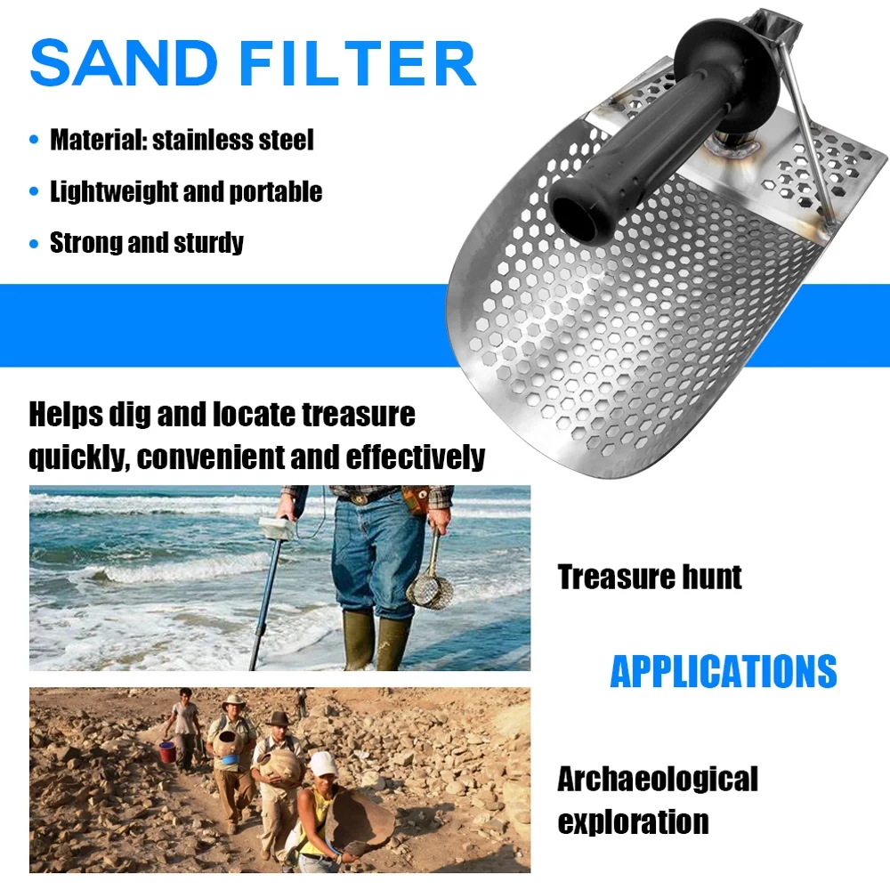 GoolRC Shovels,Tool Sand SteelSand And Tools SandSand ToolsWith Handle Stainless Steel Handle Metal Handle Rust-proof - Ideal MetalMetal StainlessSand Nebublu