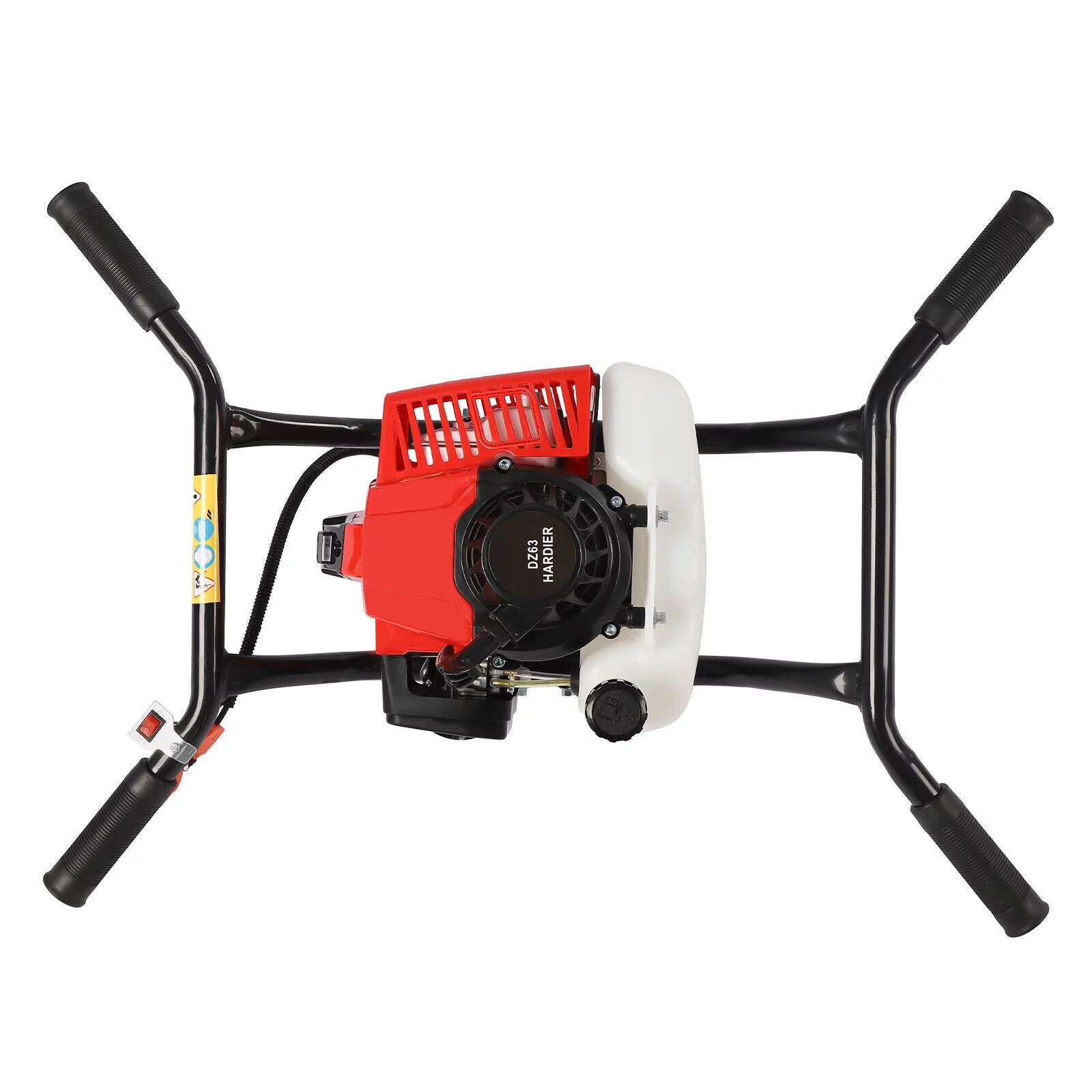 DENSET 2 Stroke 3HP Gas Power Post Hole Digger Honda Engine with 8-inch Auger 7500rpm