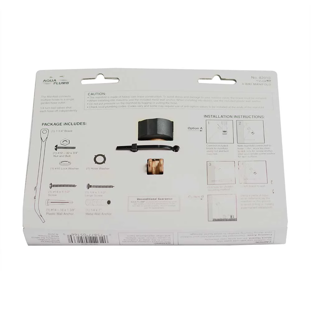 Thrifco 8429951 Brass Hose Faucet Manifold (62010)