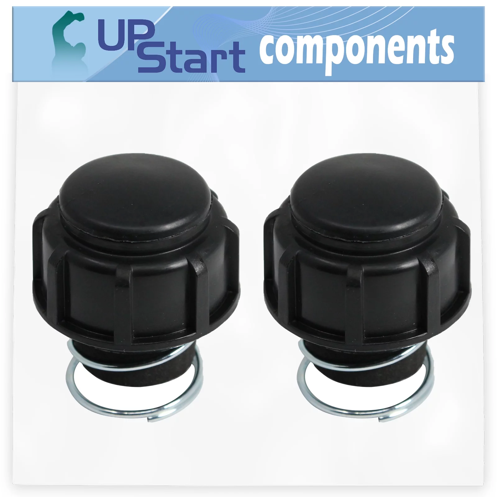 2-Pack 791-181468B Bump Head Knob Assembly Replacement for Craftsman 316791910 Gas Trimmer - Compatible with 181468 Bump Knob and Spring Assembly