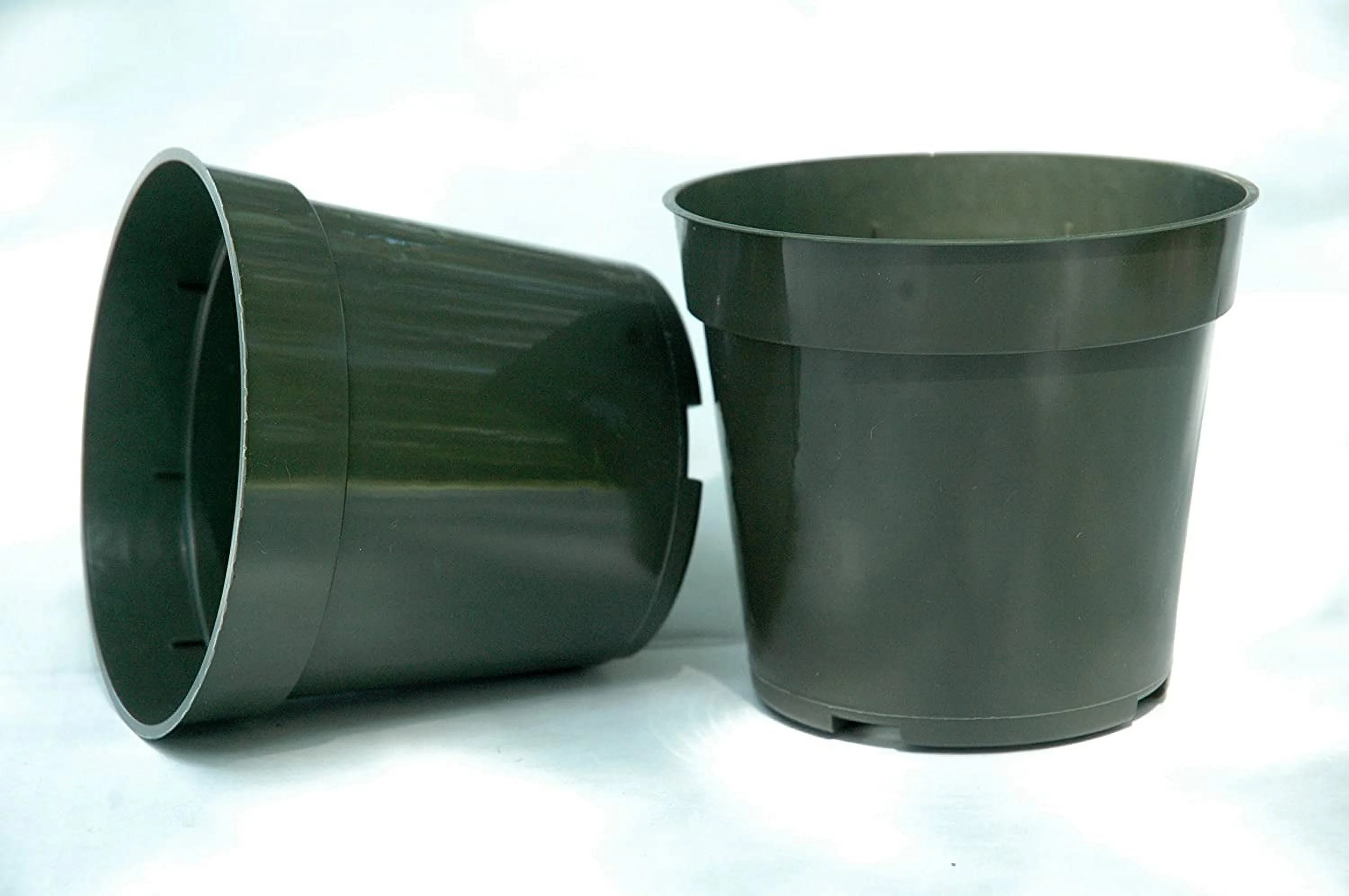 Plastic Pots For Plants, Cuttings, Seedlings 4 Inch Standard Size 20 Pack