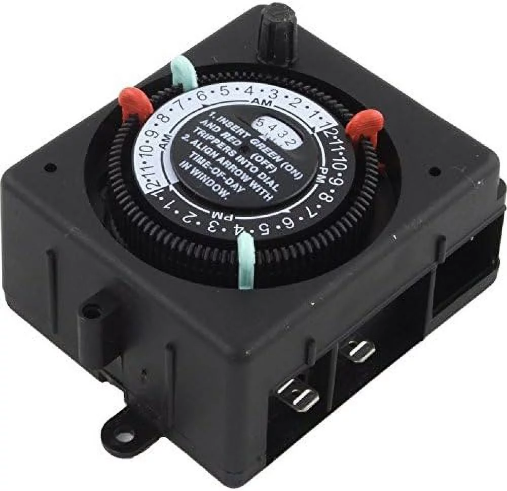 PB913N84 Pool Timer Mechanical Panel Mount Device -125V