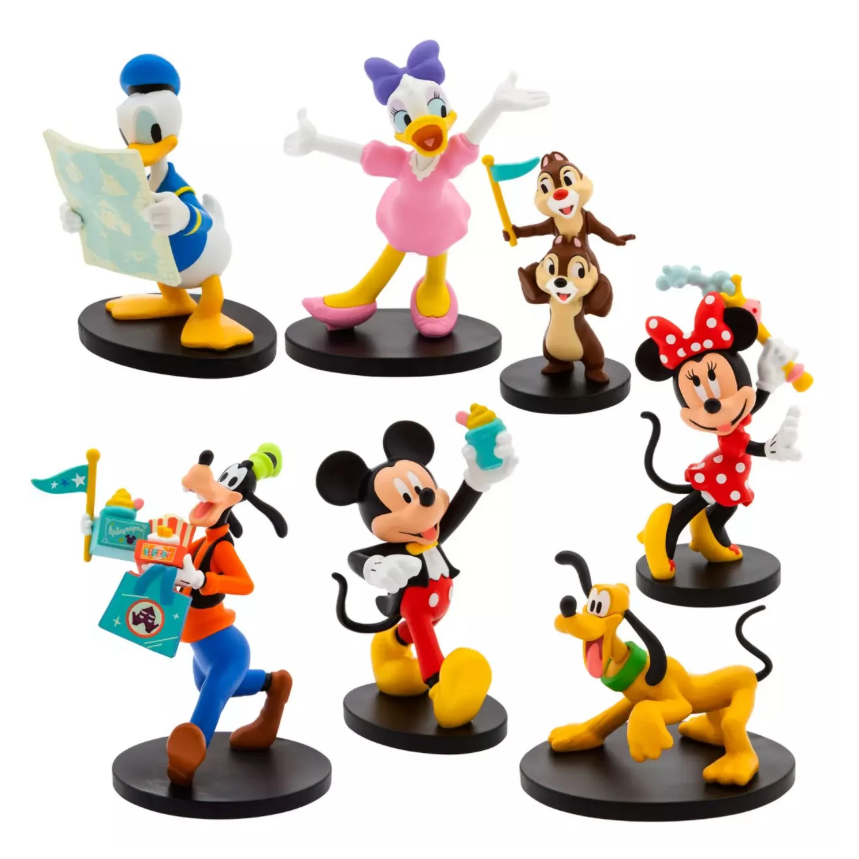 Disney Mickey Mouse and Friends Play in the Park 7-Piece PVC Figure Play Set