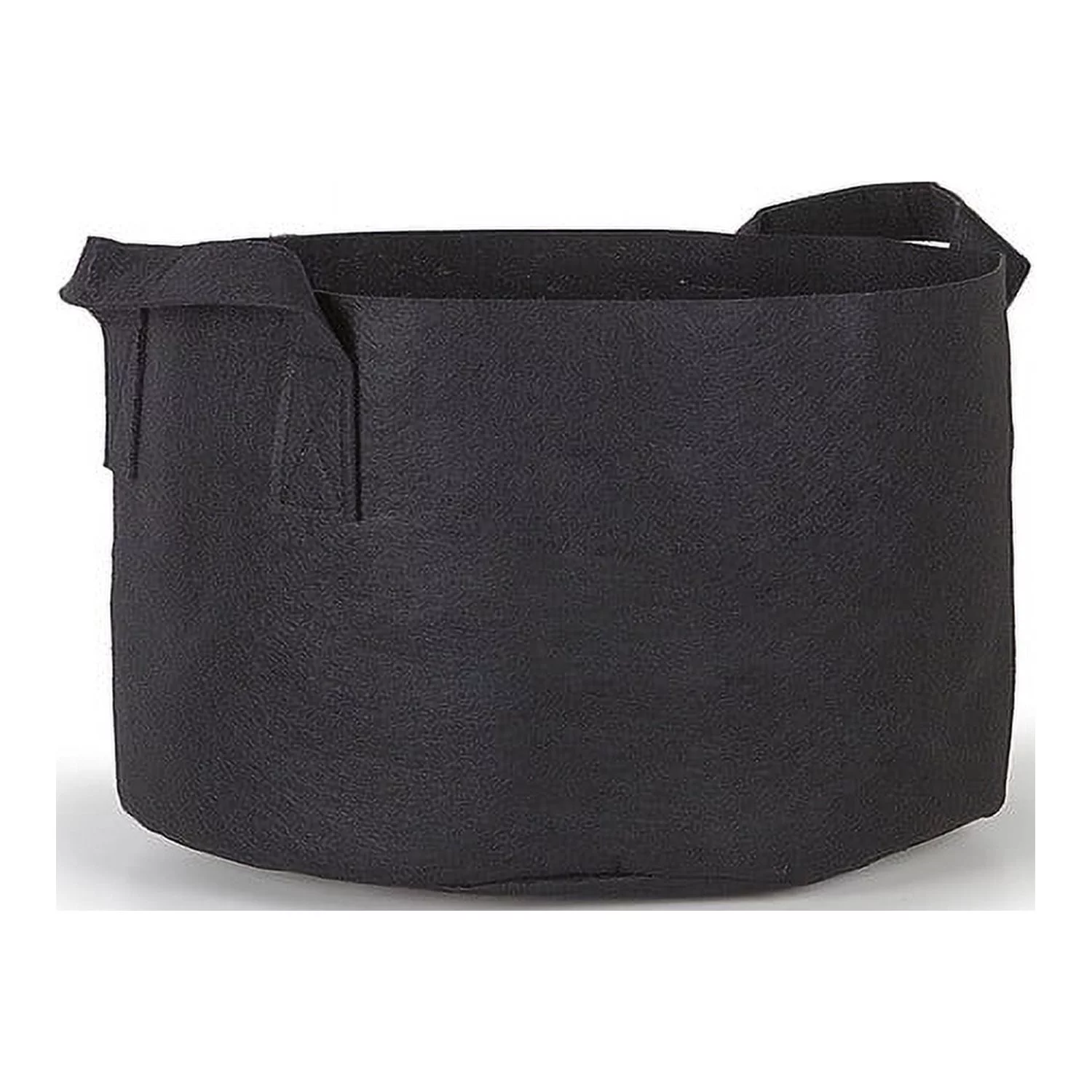 GCKG 45 Gallon Planter Grow Bag Nonwovens Fabric Pots Container Plant Garden Planter Bags with Handles Black 68cm Diameter 46cm Height