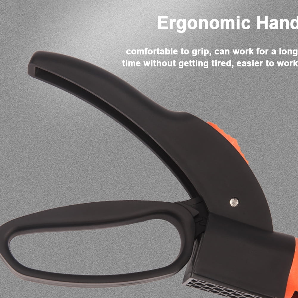 Tomshoo Efficient Multifunctional Gardening Mowers 360 Rotation Hedge Shears, Handheld Lawn Pruning Tool for Precise Grass Trimming