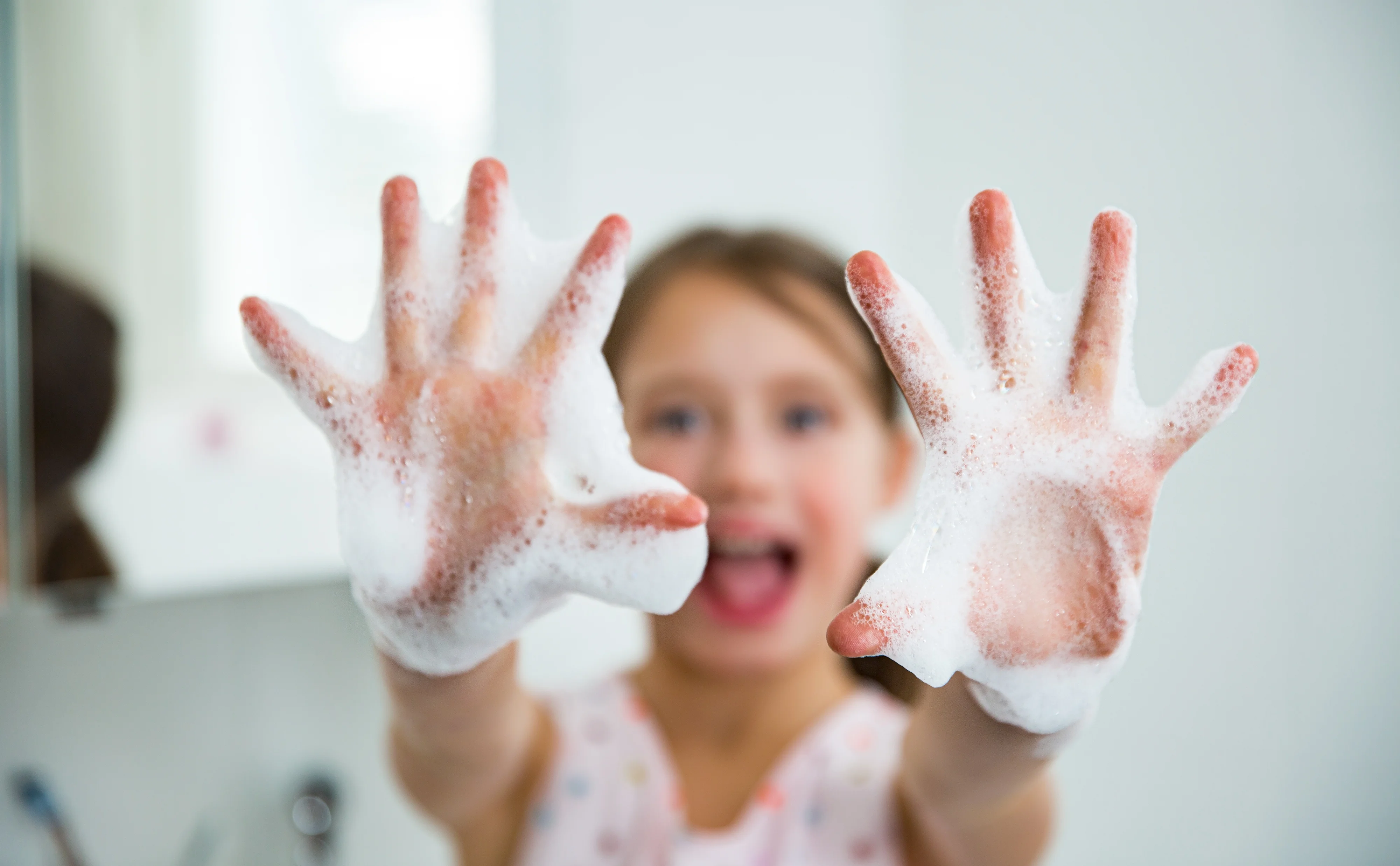 Bastion Pink Grapefruit Foaming Antibacterial Hand Soap Refill 1 Gallon (128 oz) Refreshing Pink Grapefruit Scent Bulk Hand Soap-Made In The USA.