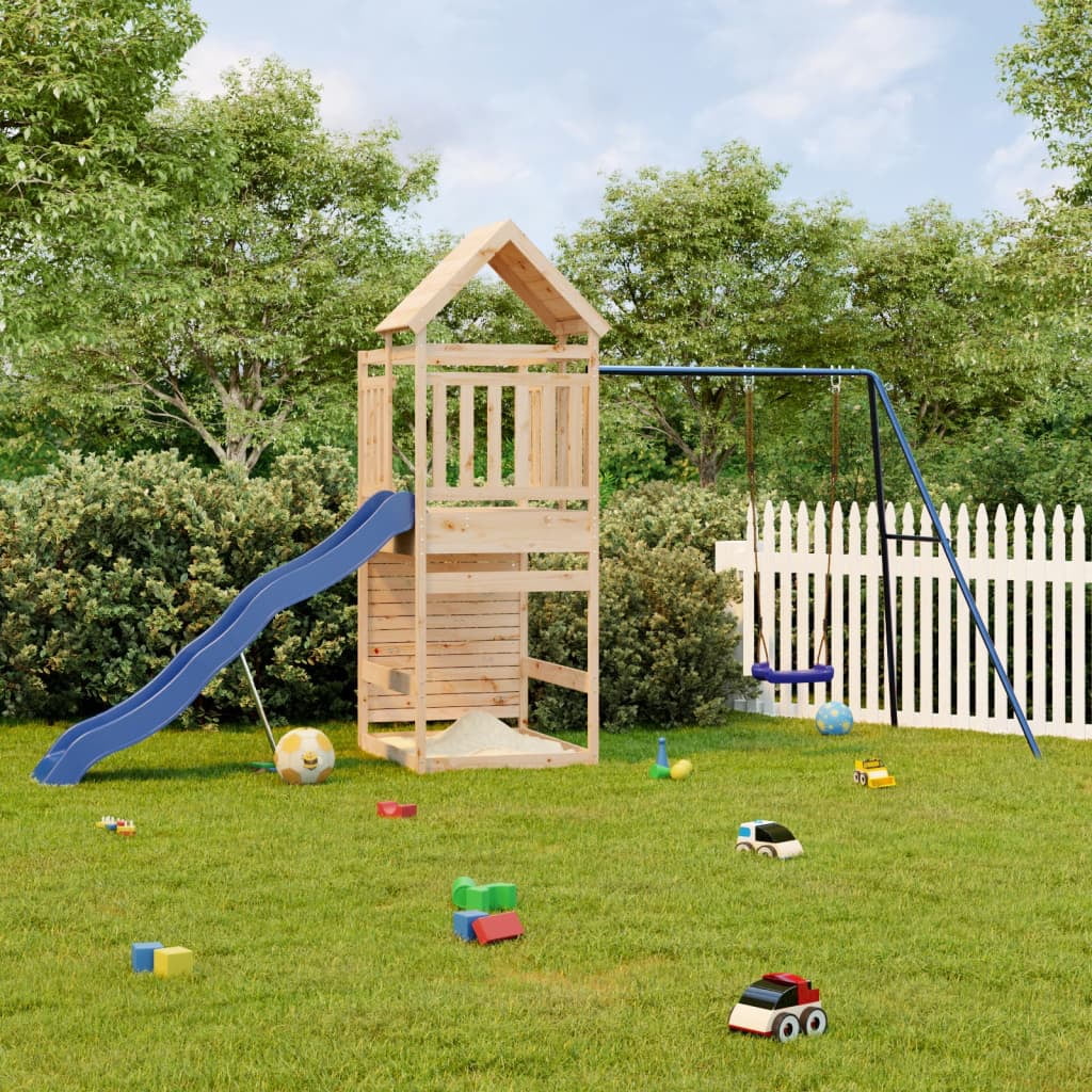 Anself Playset Solid Wood Pine