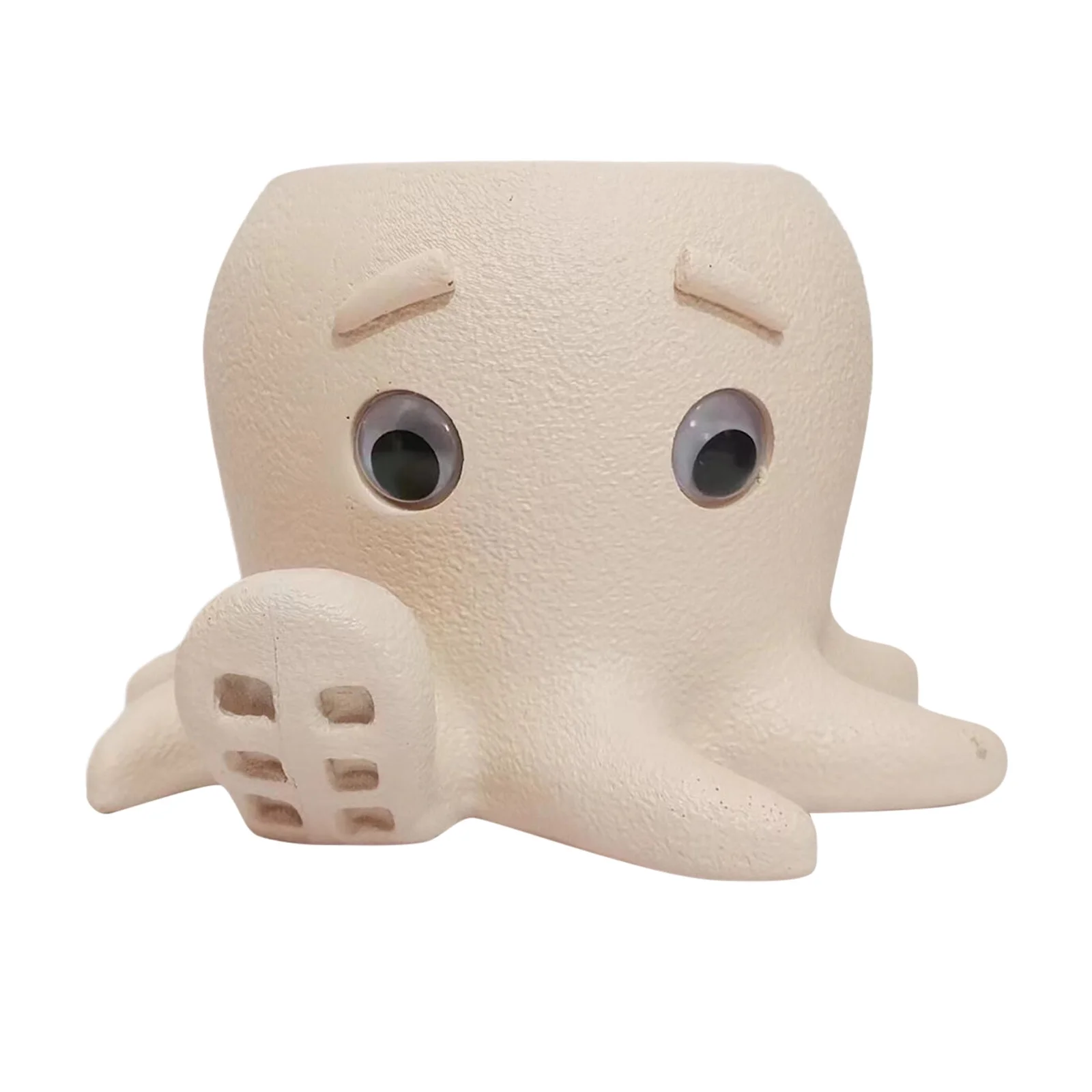 Cute Pot Resin Head Planter With Hole Funny Face Small Succulent Flower Pot For Indoor Outdoor Unique Lovers Gift Ornament Vintage Ornament Set Vintage Christmas Ornament Target Ornament Strength