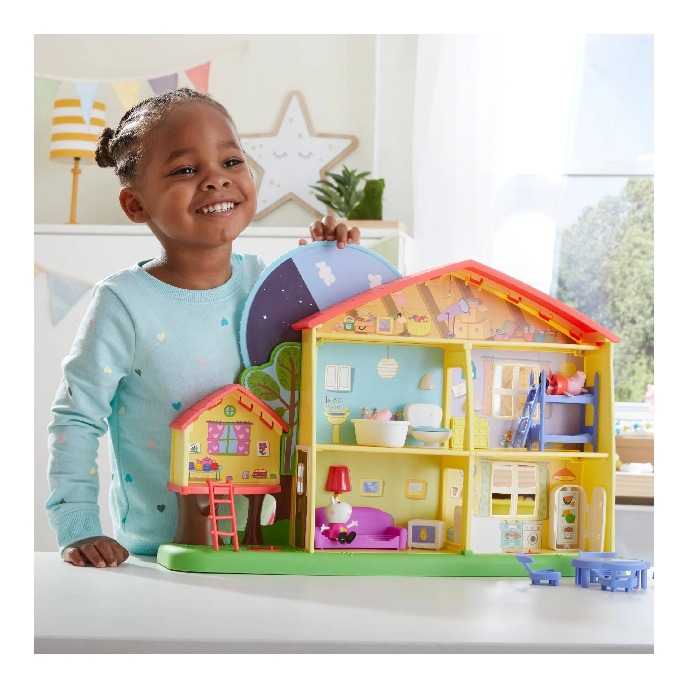 Peppa Pig Peppa's Playtime to Bedtime House Playset