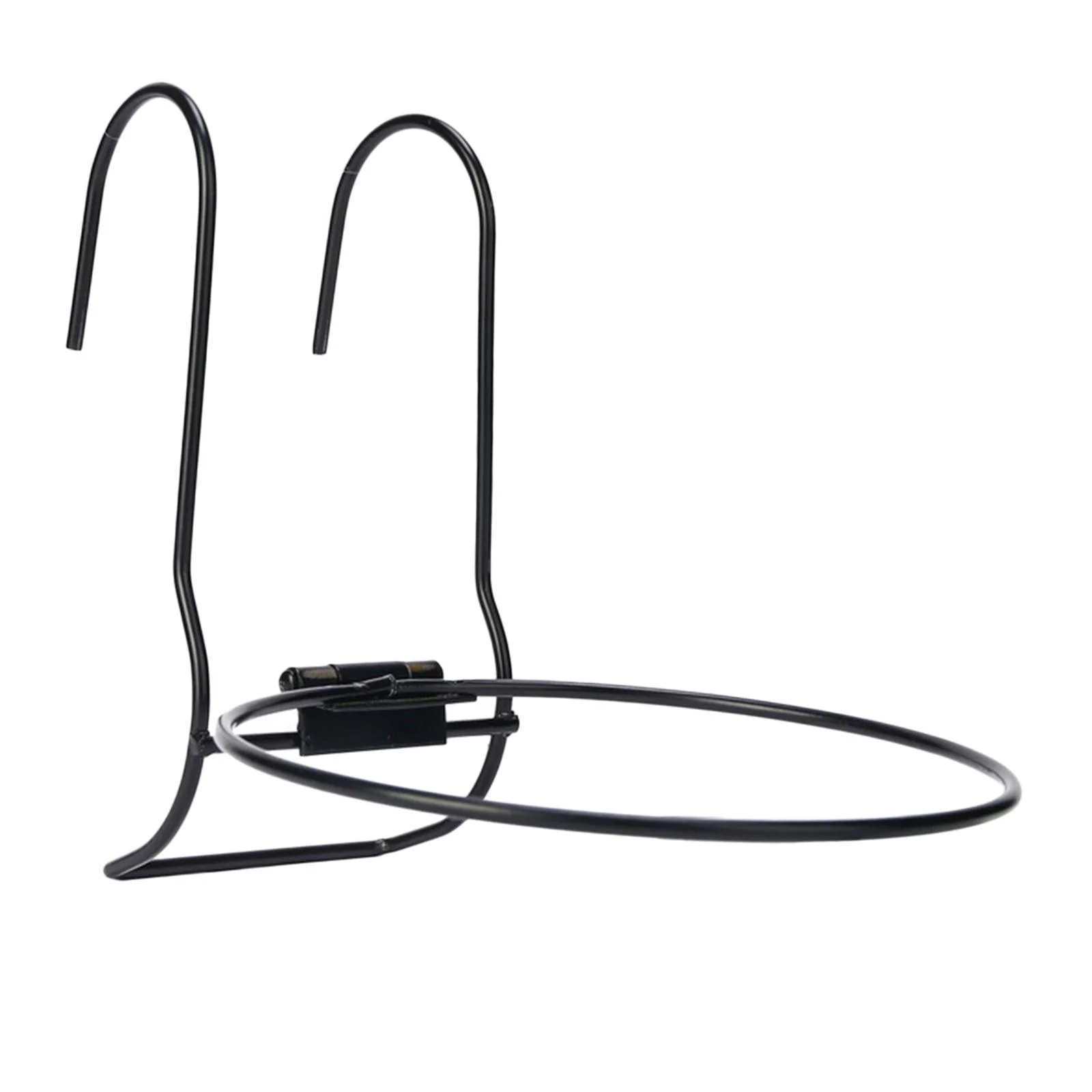 Metal Fence Flower Pot Mounted Iron Planter Hooks Hanger Balcony