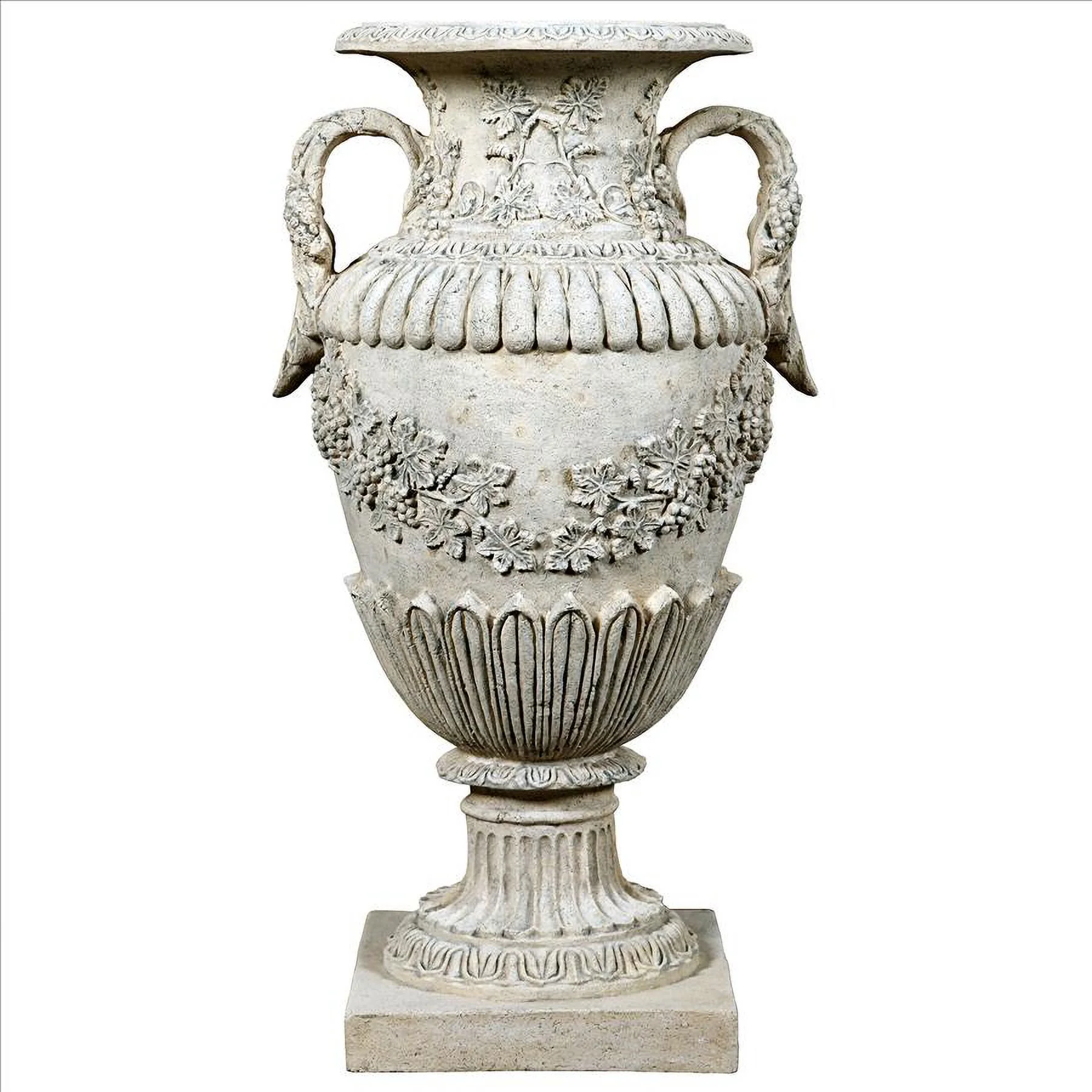 Design Toscano Wine Harvest Oviform Architectural Garden Urn: Each