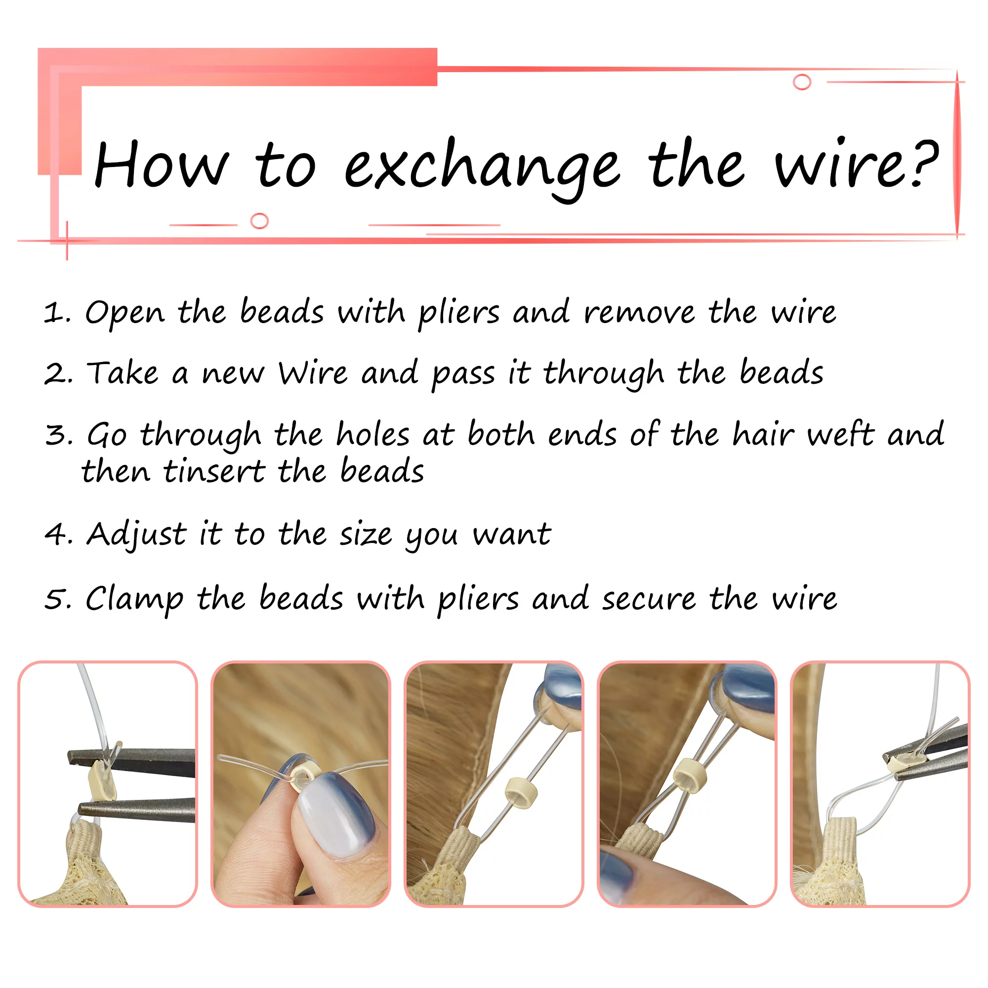 Women Invisible Wire Hair Extensions Hidden No Clip Natural Hair Extensions Long Soft Silky Straight Curly Hairpiece Wavy Hidden Hair Extension Synthetic Hairpieces 18-22 inch Hairpiece