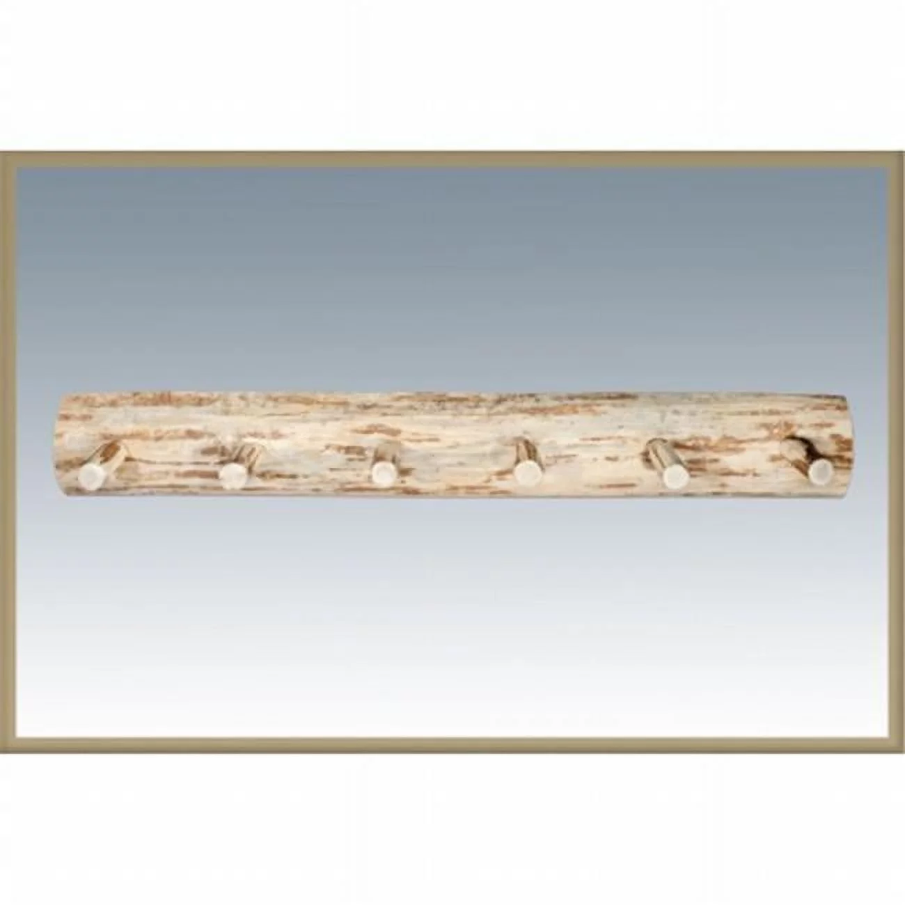 Montana Woodworks  Coat Rack Lacquered 3ft - American Grown Lodge Pole Pine