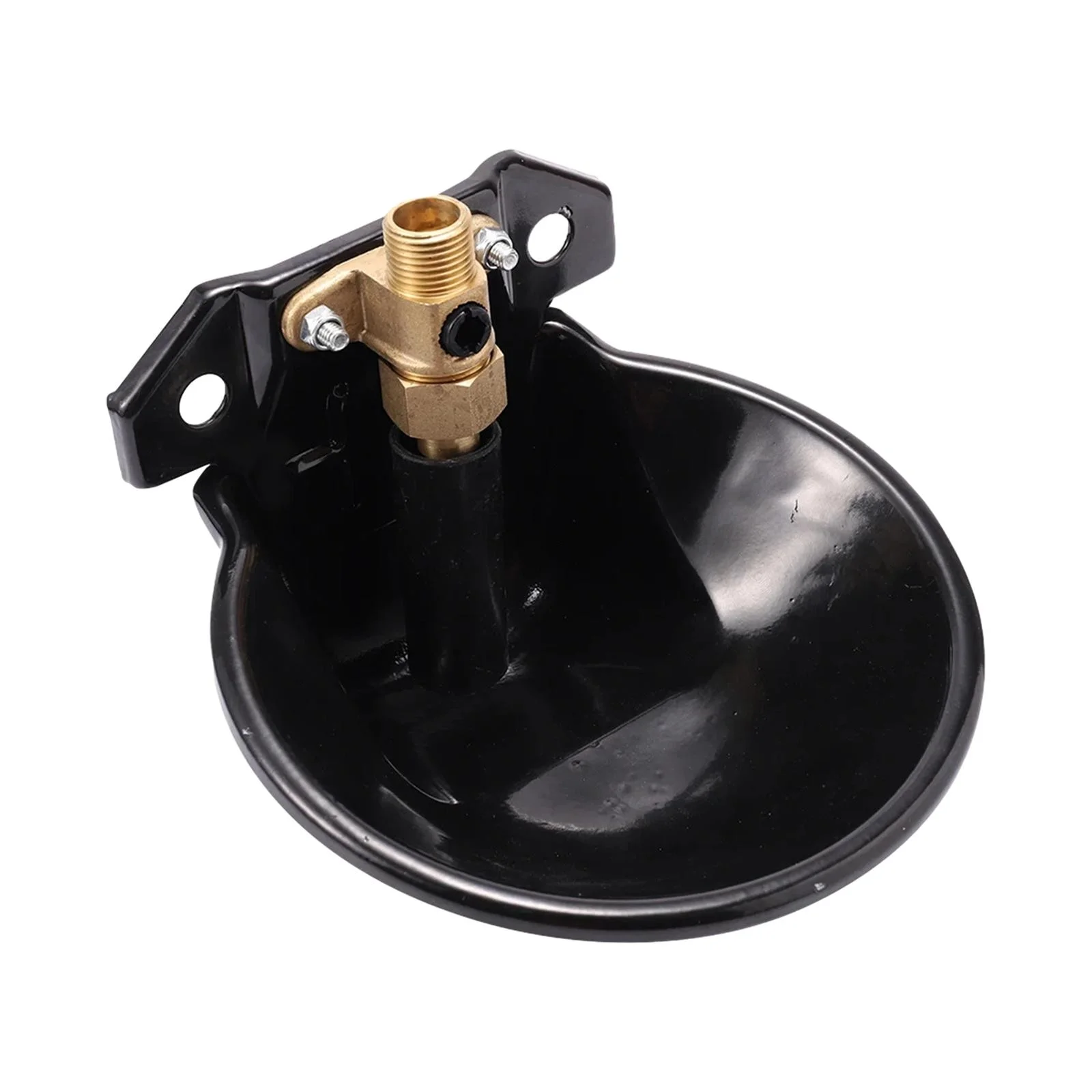 Menolana Automatic Animal Drinking Water Bowl Dispenser for Horses, Farm Animals, Piglet s, PP with Hanging Hole, Trough, Water Feeding Trough