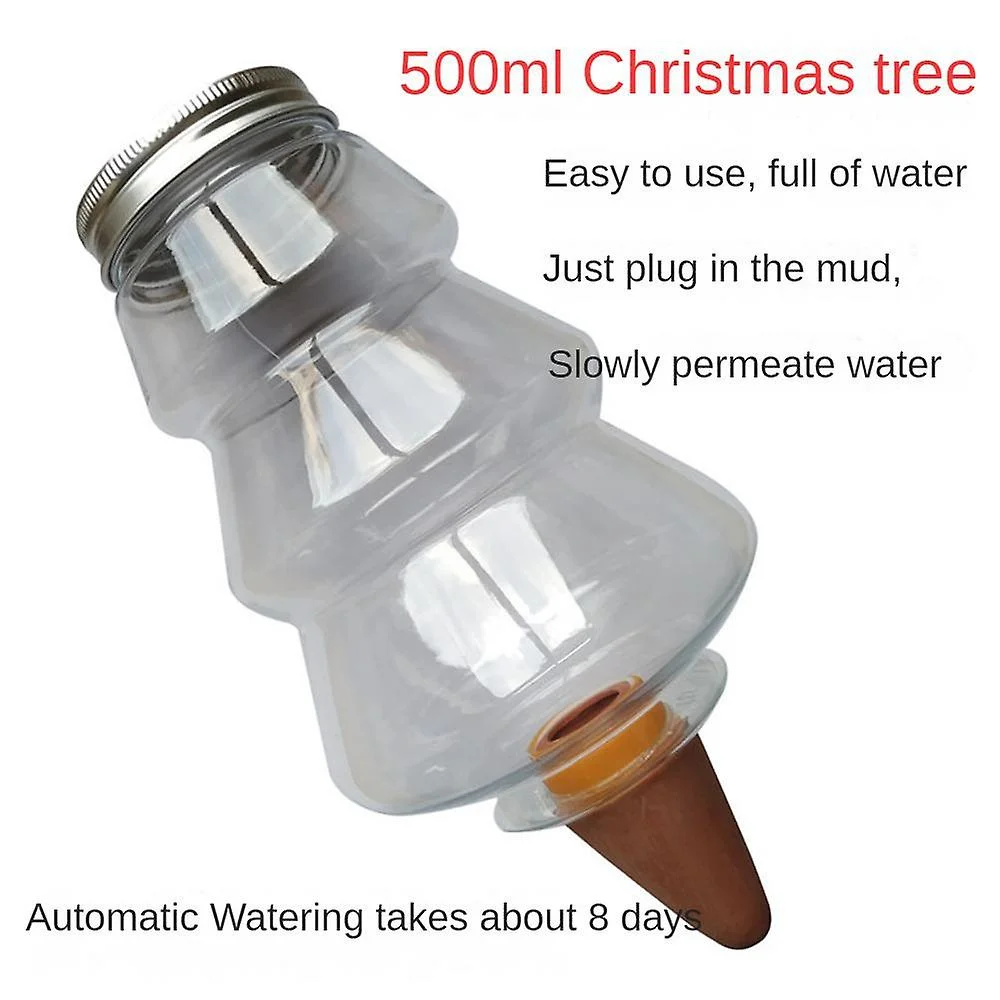 500ml Garden Automatic Watering Kit Self Watering Tool Indoor Drip Irrigation System Potted Plants Flower Waterers Spike