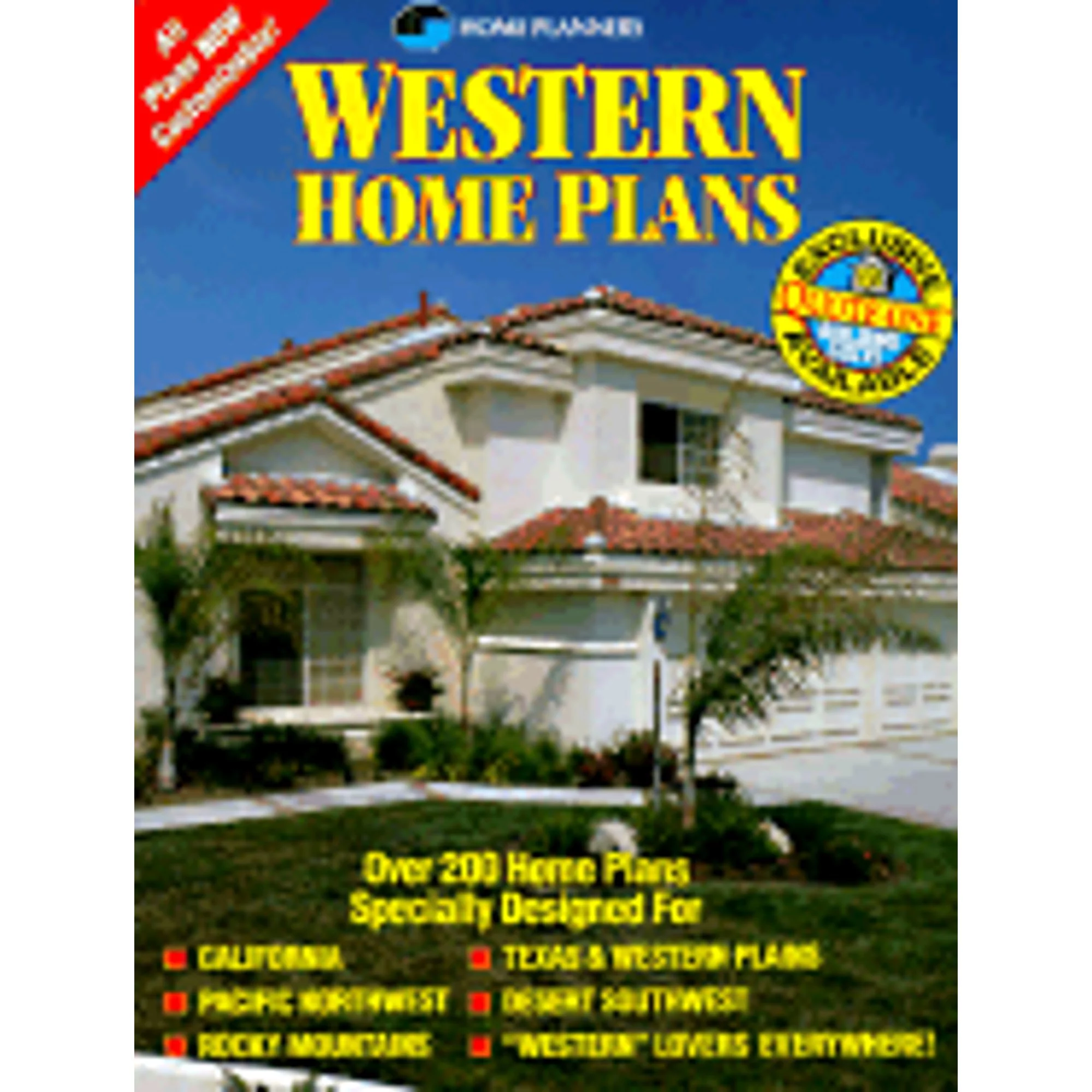 Pre-Owned Western Home Plans: Over 200 Home Plans Specially Designed for California, Pacific (Paperback 9780918894946) by Home Planners Inc