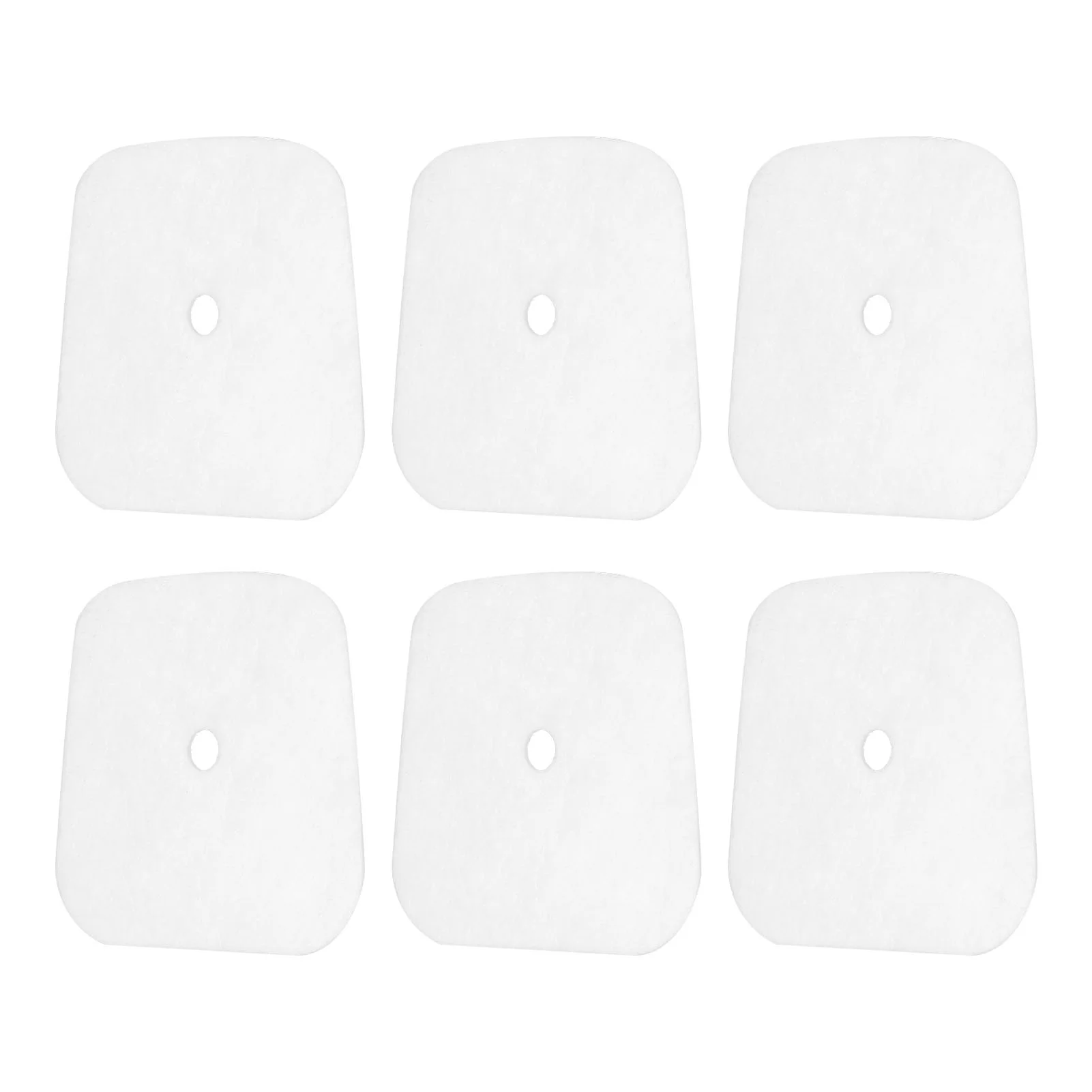 Tiller Air Filter 6PCS Air Filter Cotton Replacement Fit for Mantis 7222 7222E 7222M 7225 7230 7234 7240 7920 7924