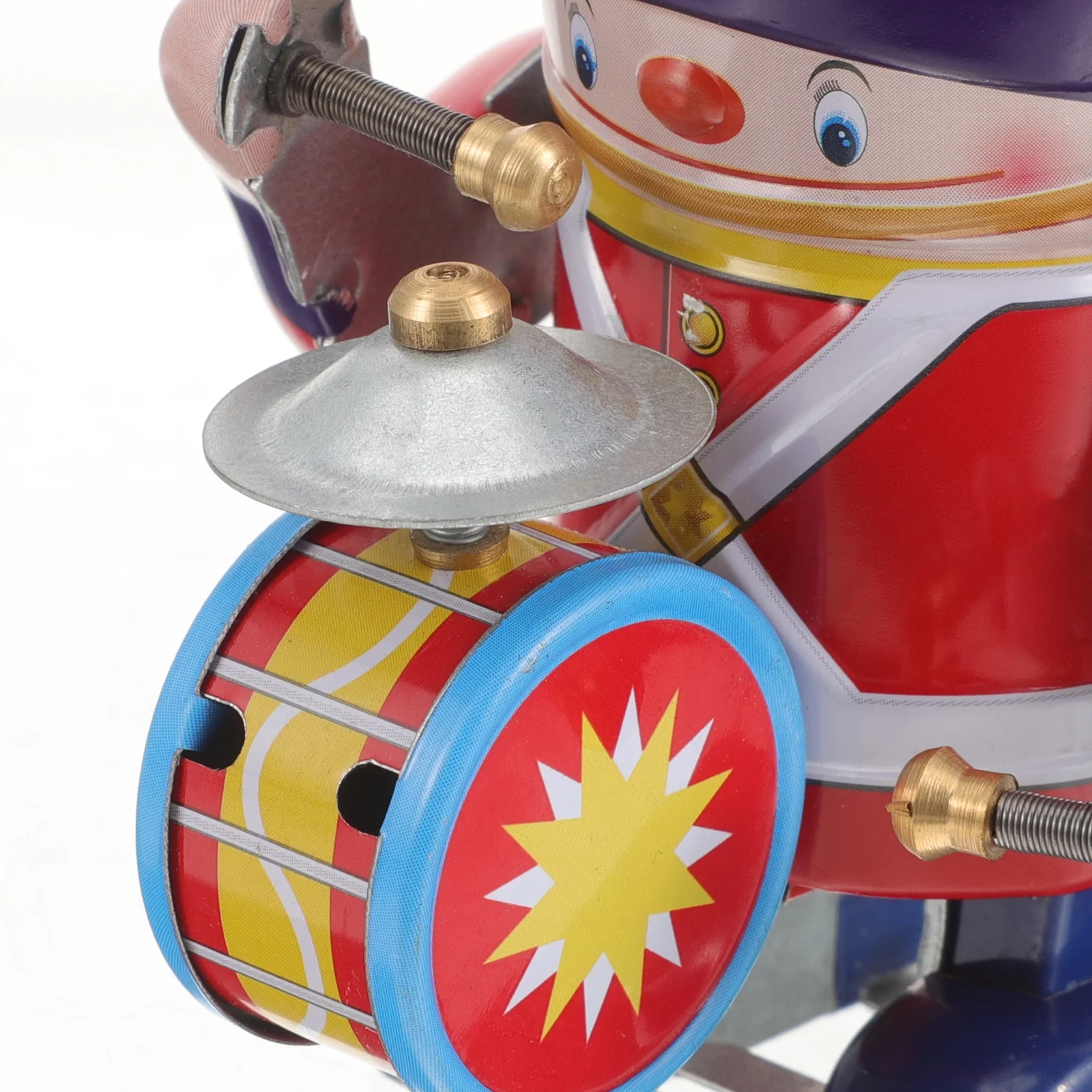 Tin Toys Robots Childrens Drummer Tinplate Iron Toddler