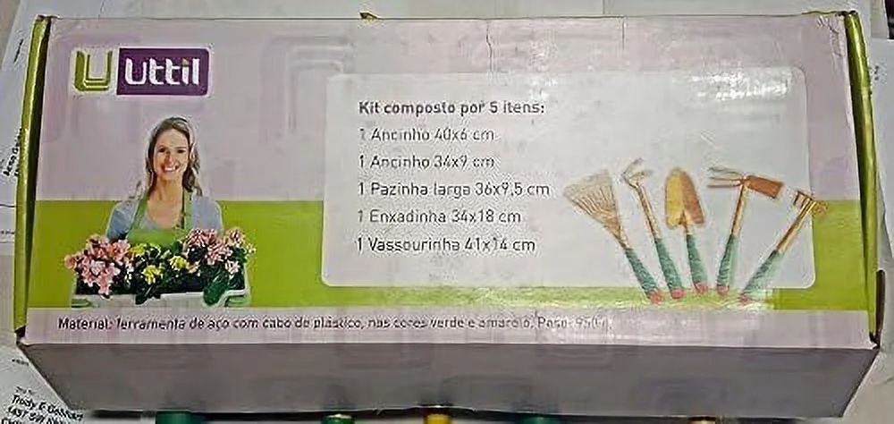 5 Piece Garden Tool Set With Soft Grip Handle For Mom!