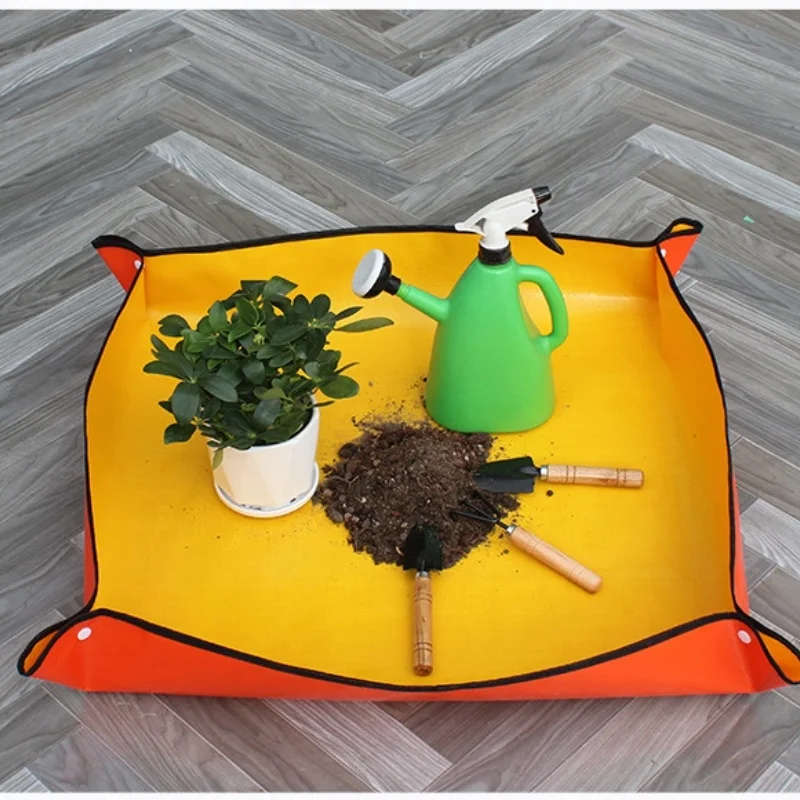 50cm-100cm Garden Mat PE  Soil Change Mat Waterproof Thickening Flowerpot Bonsai Plants Operation Garden Tools Supplies