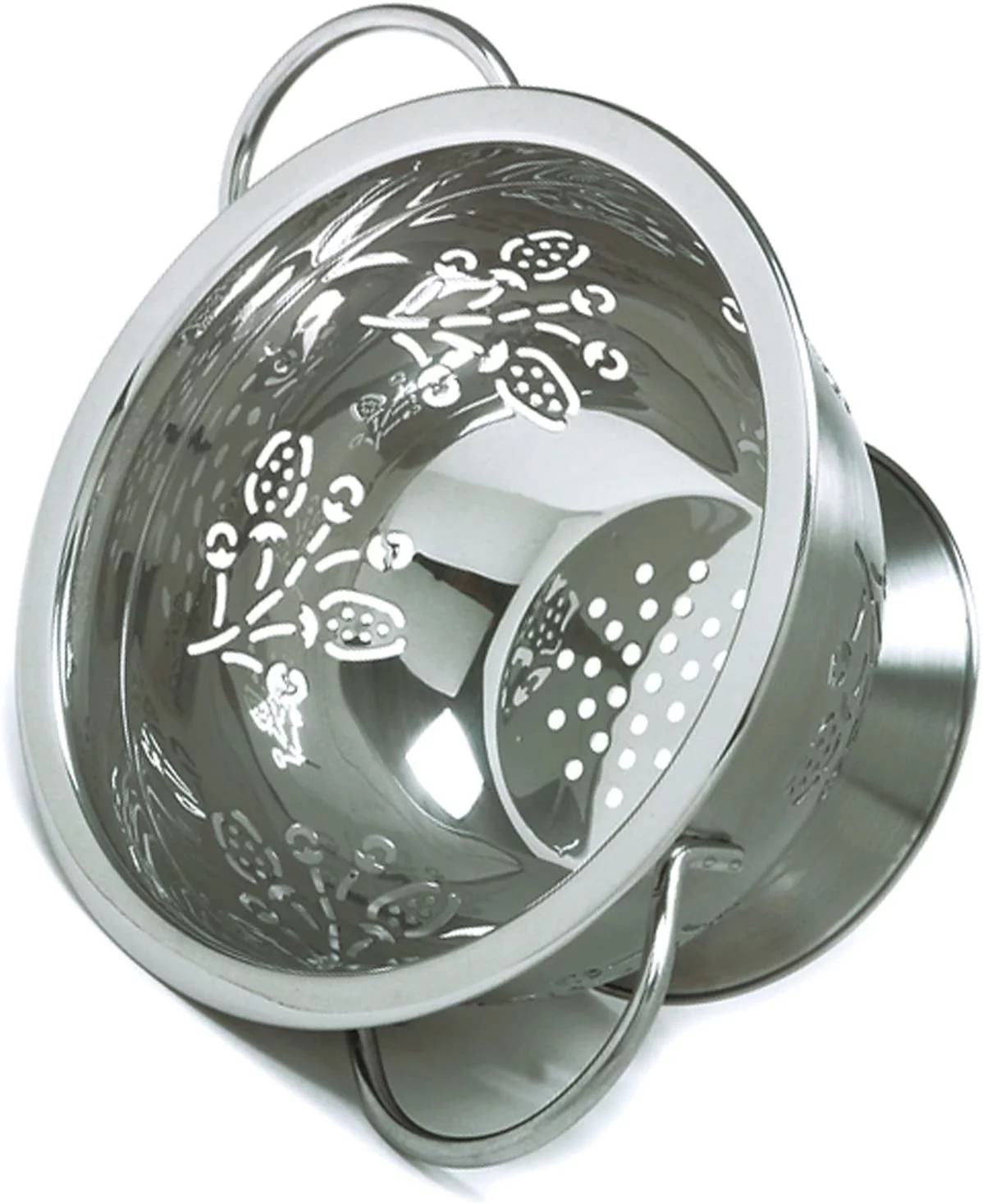 Norpro Silver Stainless Steel 1.5 Quart Berry Colander