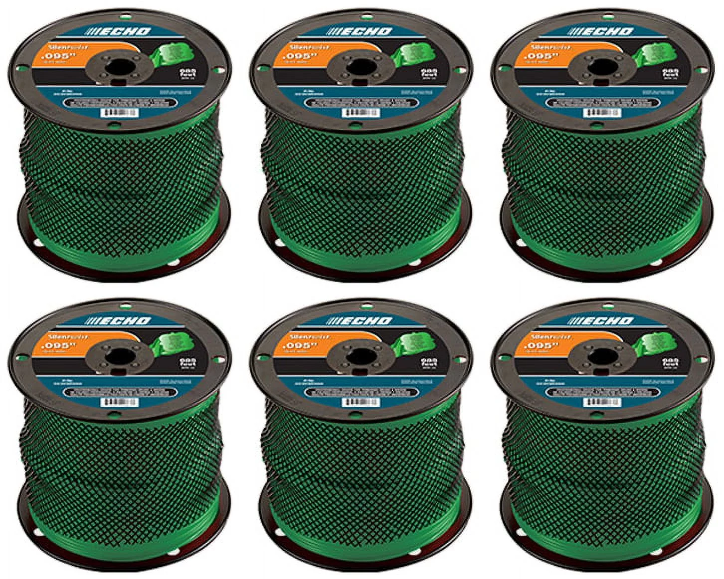 Echo Genuine 6-Pack of Silentwist 3 Lb Spool .095