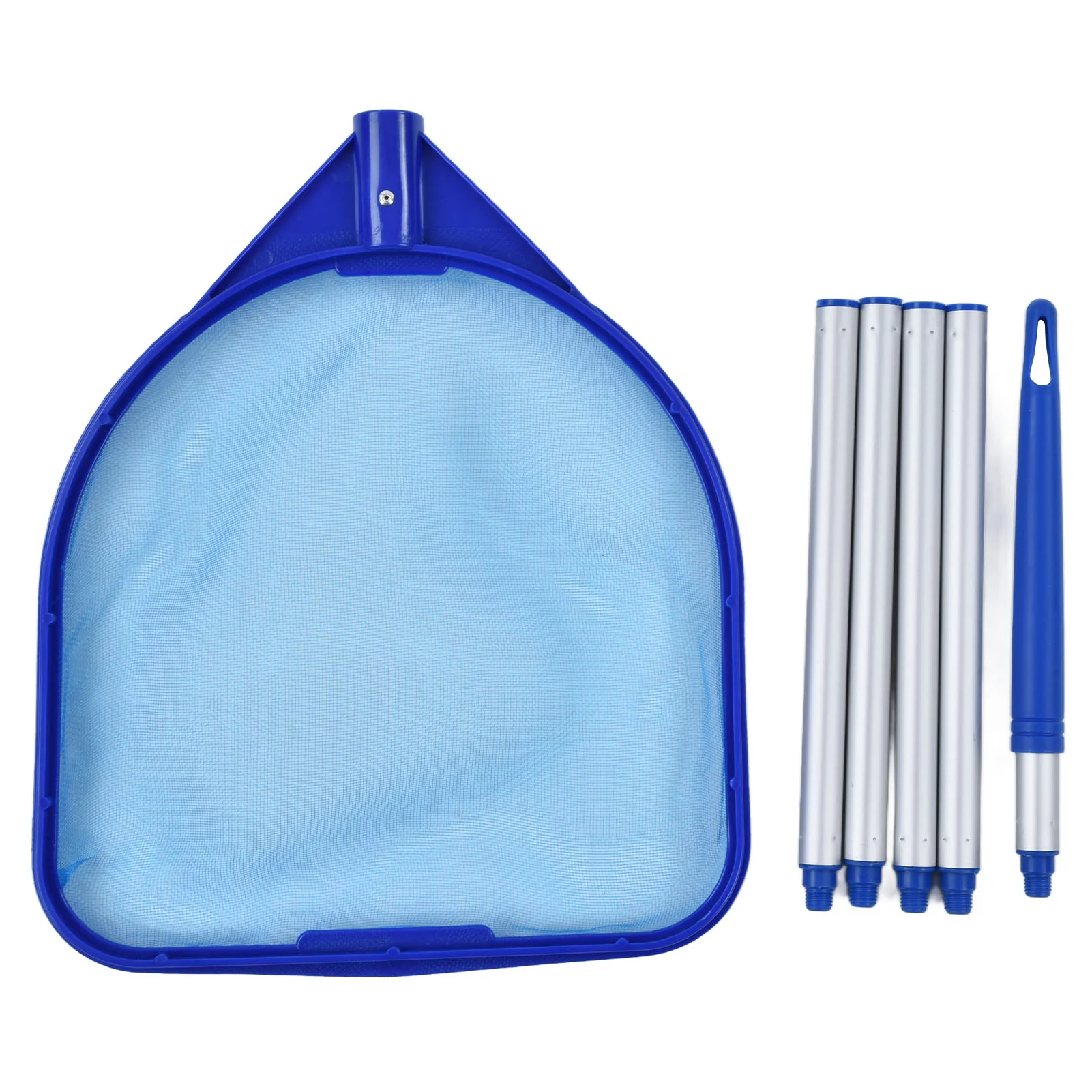 TICFOX Swimming Pool Skimmers,Net Swimming Pool Leaf Skimmer Net, Swimming Pool Net,Pond Net with Retractable Pole for Pool Pond Tubs Garden Tank Fountain Fish Hot Tubs Spas