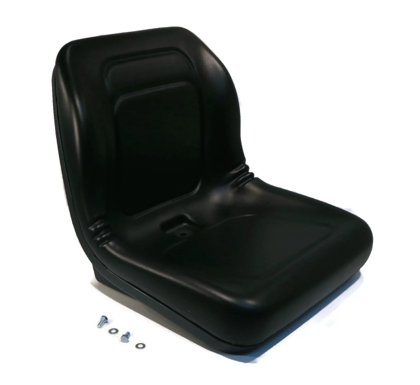 The ROP Shop | Black High Back Seat & Bracket fits Cub Cadet Z-Force Lawn Mowers S48, S60, 6003