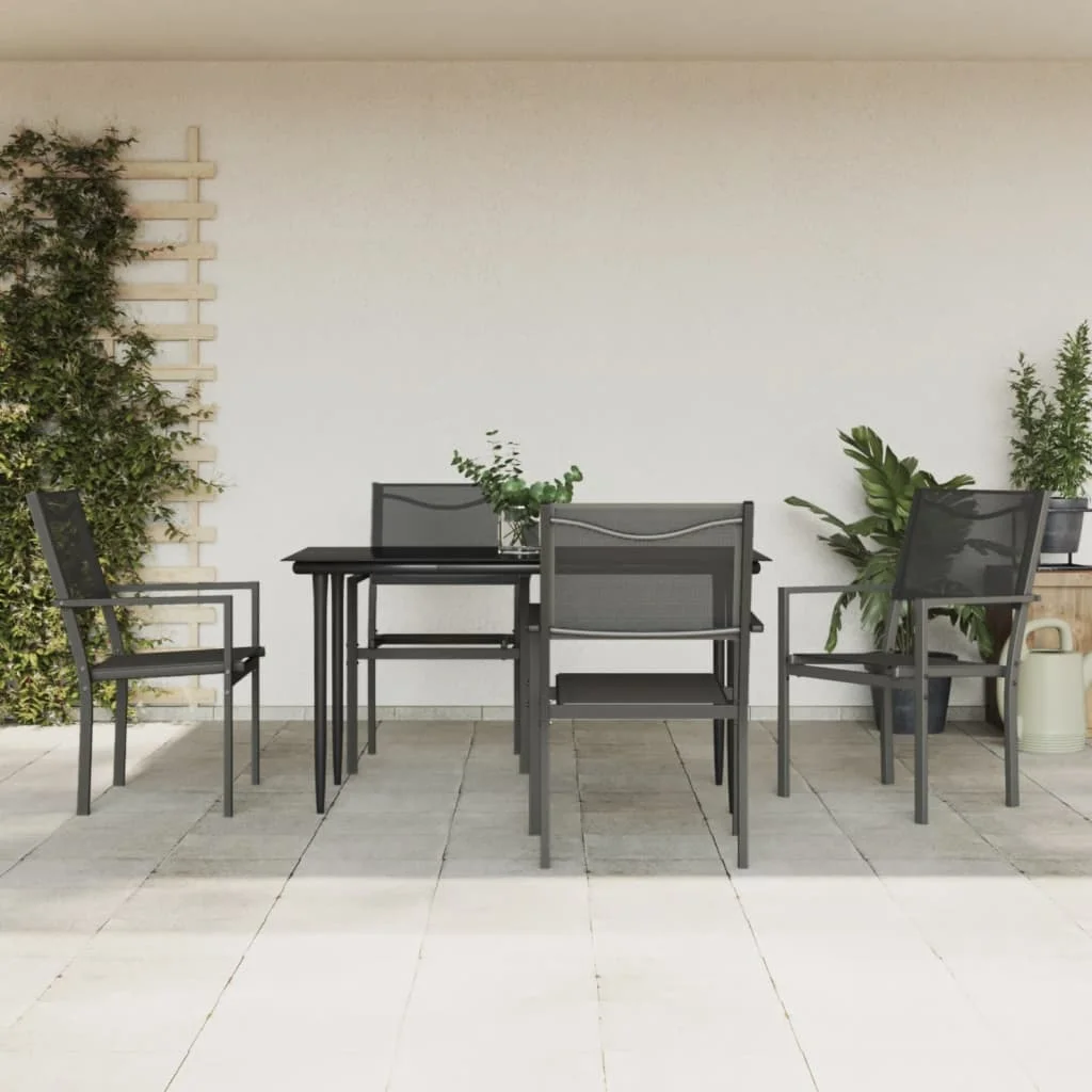 Irfora parcel,Table And Chairs Set Patio Set Patio Furniture Set And - Patio Set 5 Piece Patio 3200720 Table Steel And - Powder-coated Steel 5-piece Zeyuan With Chairs And Material
