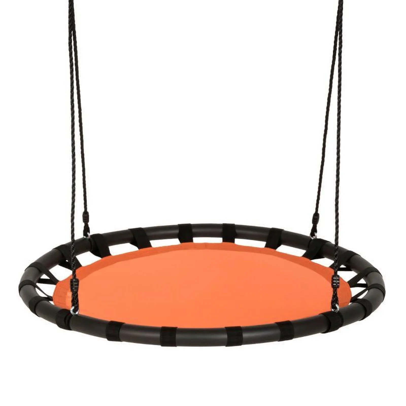 Round Flying Saucer Tree Swing Set - 1 - 8.33 - Swing into family fun on this durable tree swing set!