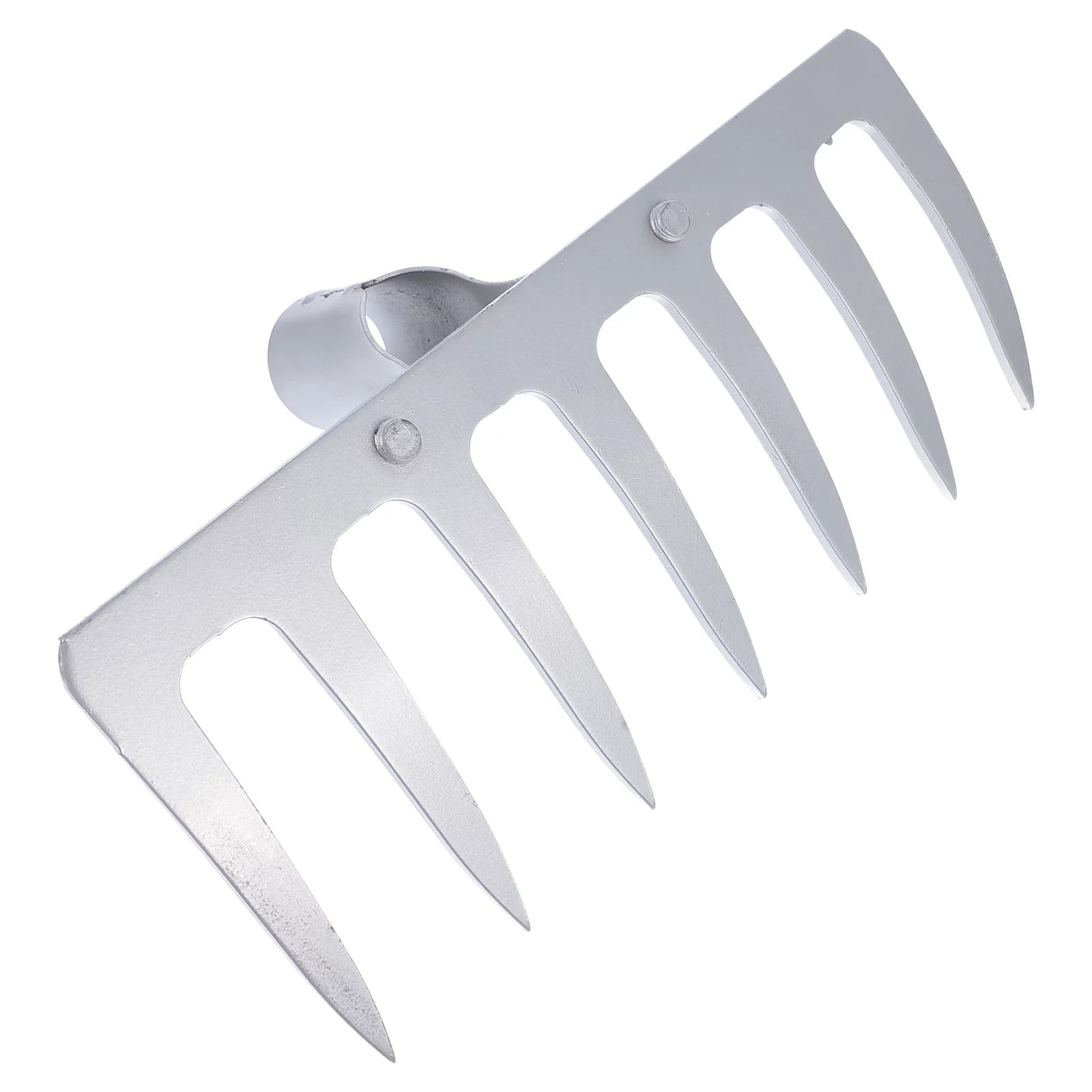 Etereauty Leaf Rake Garden Rake Head Tools Arable Cleaning Soil Grass Tool Up Pick Hand Grabbers Rakes Scoops Lawn Metal Parts