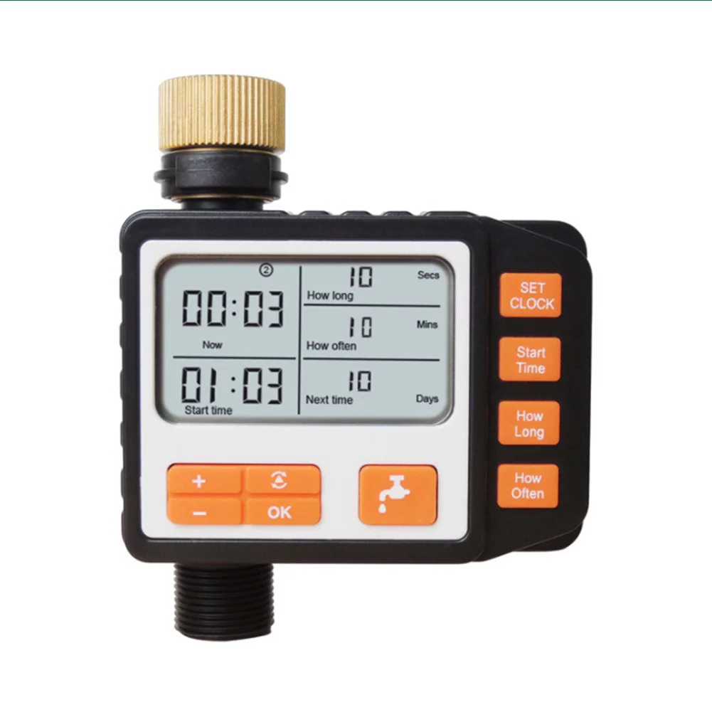 Smart Sprinkler Timer Outdoor Irrigation Water Garden Rain Sensor Auto Shutoff