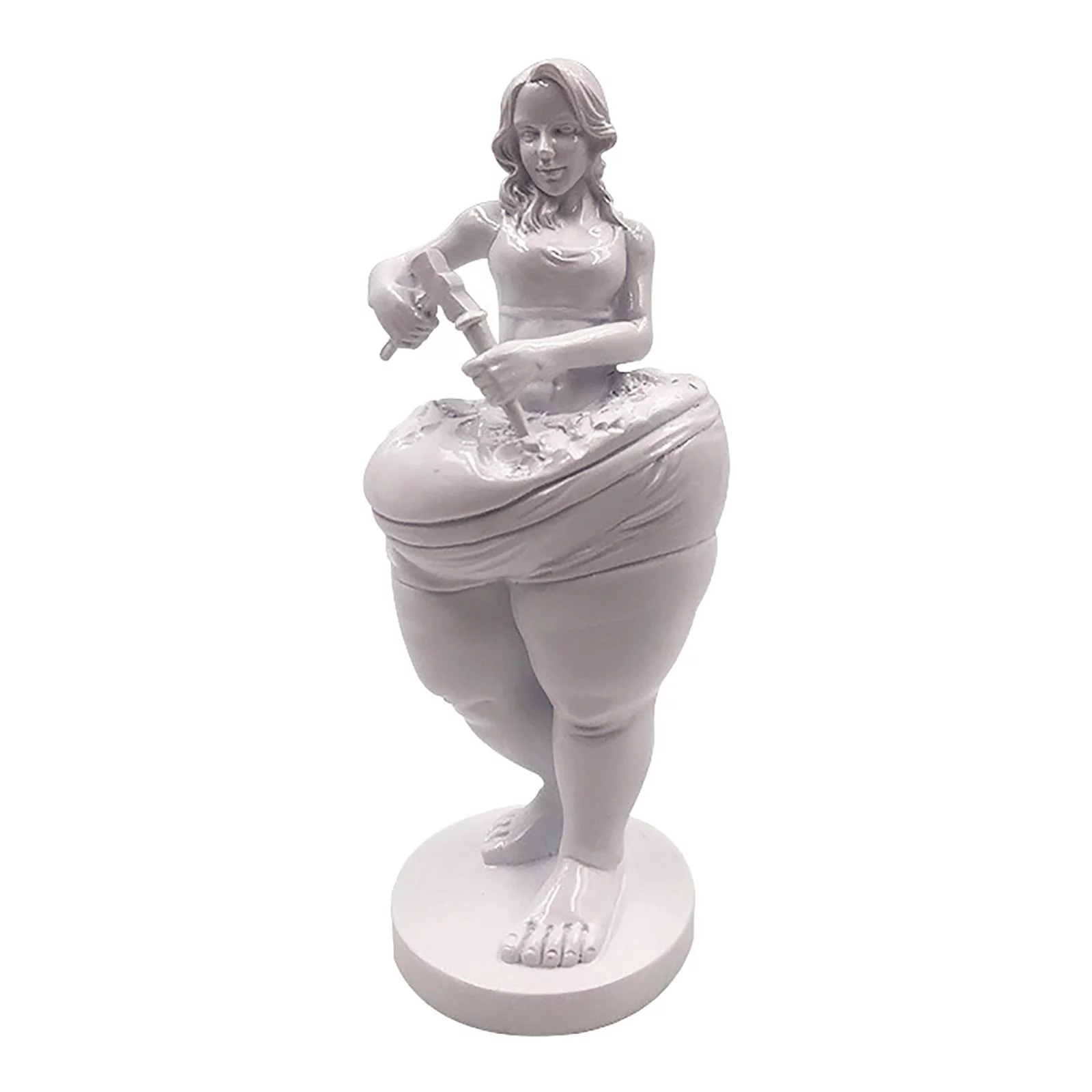 Goddess Statue Abstract Figurine Goddess Sculpture Yoga Poses Sculpture for Gymnasium Gifts