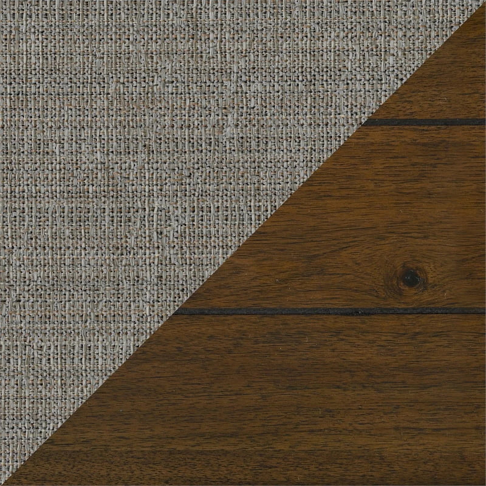 Lexicon Tigard 5-Piece Wood and Fabric Counter Height Dining Set in Cherry