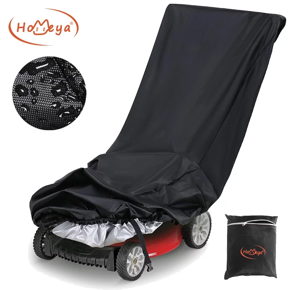 Homeya Push Lawn Mower Cover, Walk Behind Movers Waterproof UV Protector 75