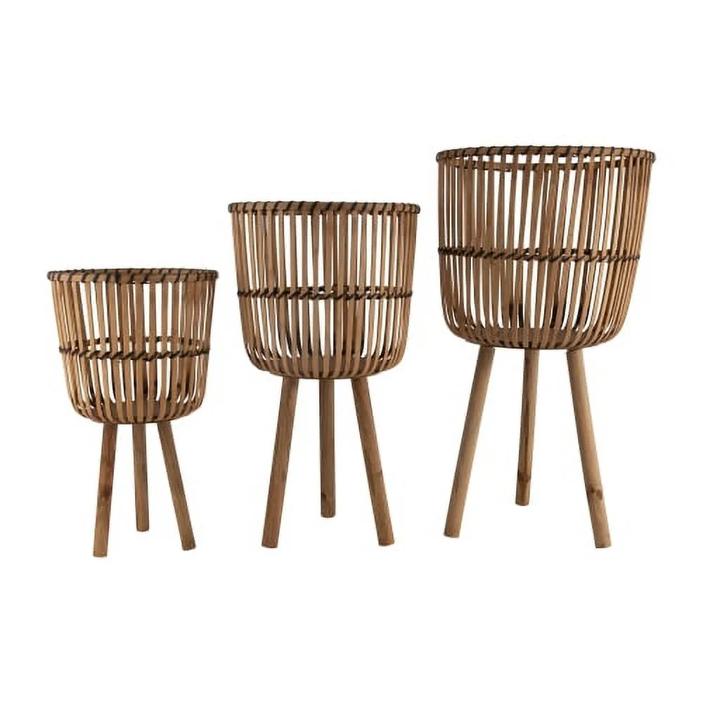 Buumin S/3 BAMBOO FOOTED PLANTERS 11/13/15