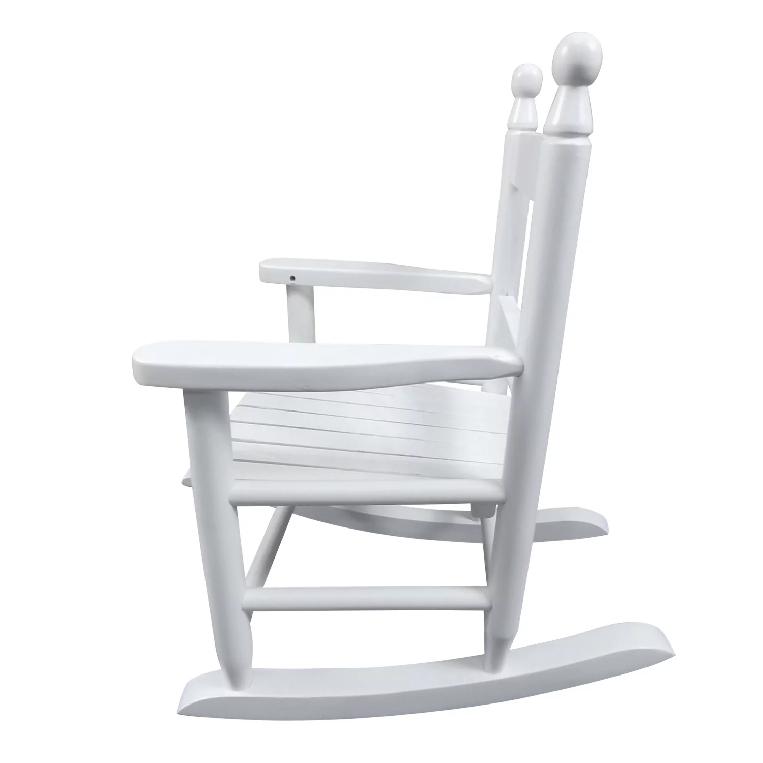 Durable  White  Children‘s Rocking Chair - Suitable for Indoor or Outdoor Use - Perfect for Kids - Sturdy and Long-lasting