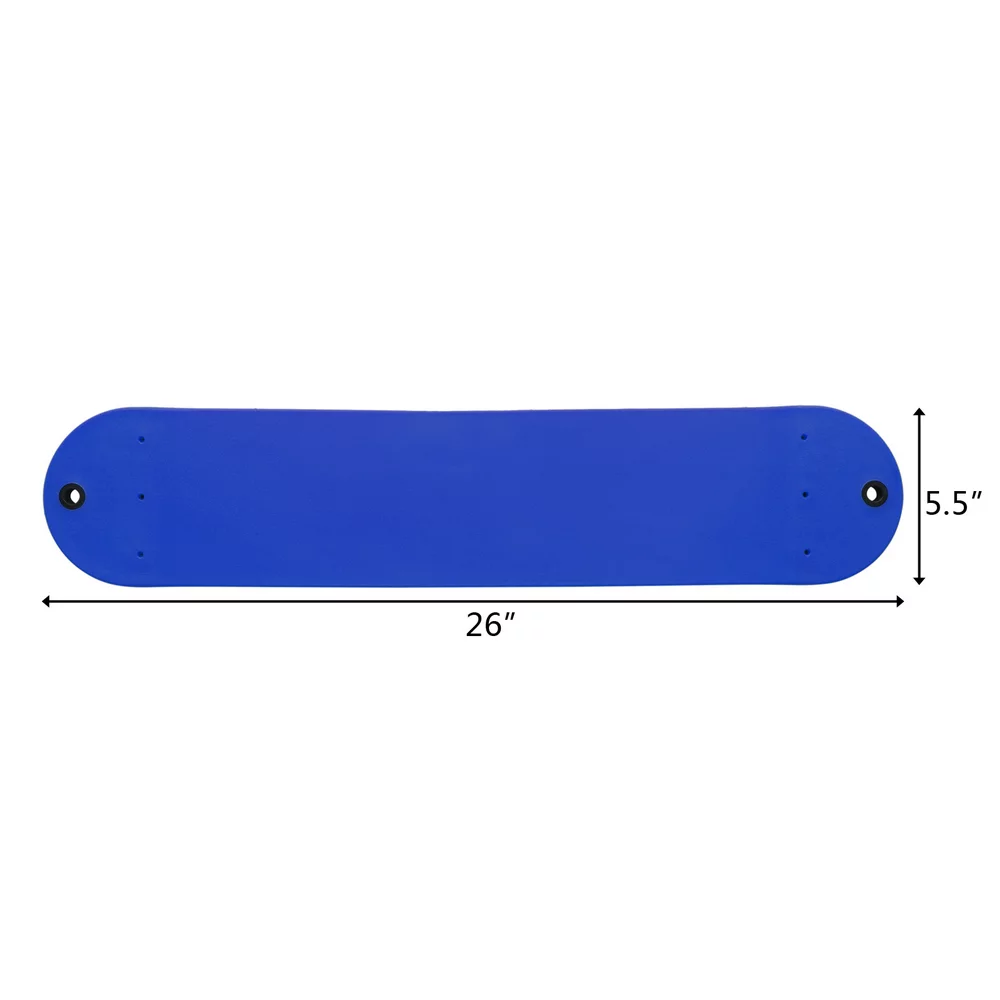 Heavy Duty Swing Seat Set Accessories – Durable Replacement Swings for Outdoor Gyms – Blue Swing Seat for Quality Outdoor Play Equipment