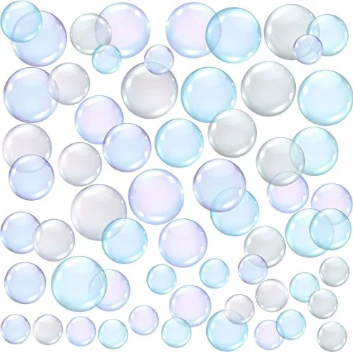 Bubbles  (Not Transparent), Peel And Stick, Waterproof Fabric Bubble Wall Stickers