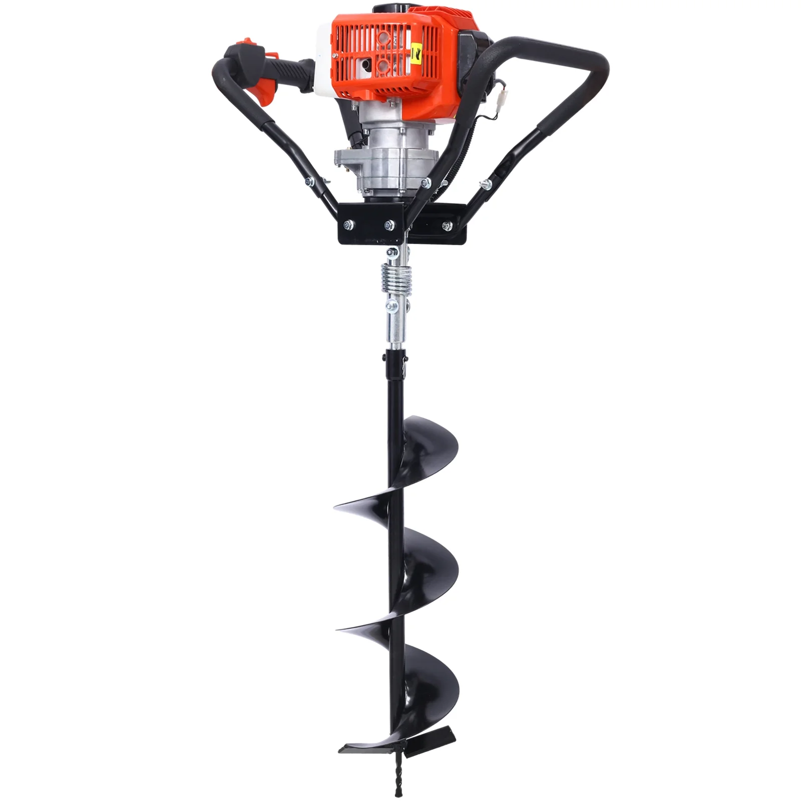 Post Hole Digger, 43cc  Post Hole Digger, Gas Powered Earth Digger with 6&8