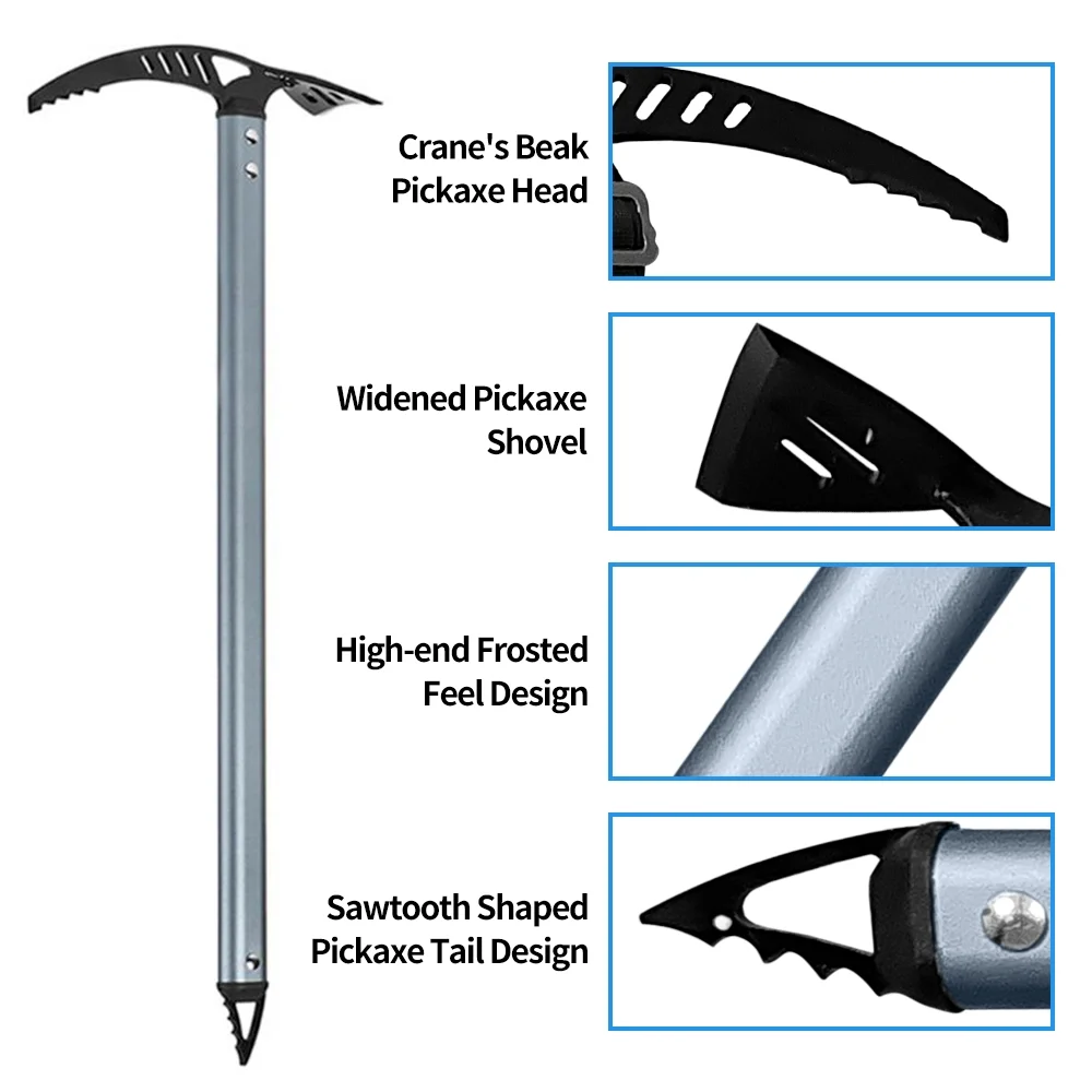 Mountaineering pickaxe,Axe Alloy Axe Ice Axe Alloy Axe Pick Ice Axe Alloy