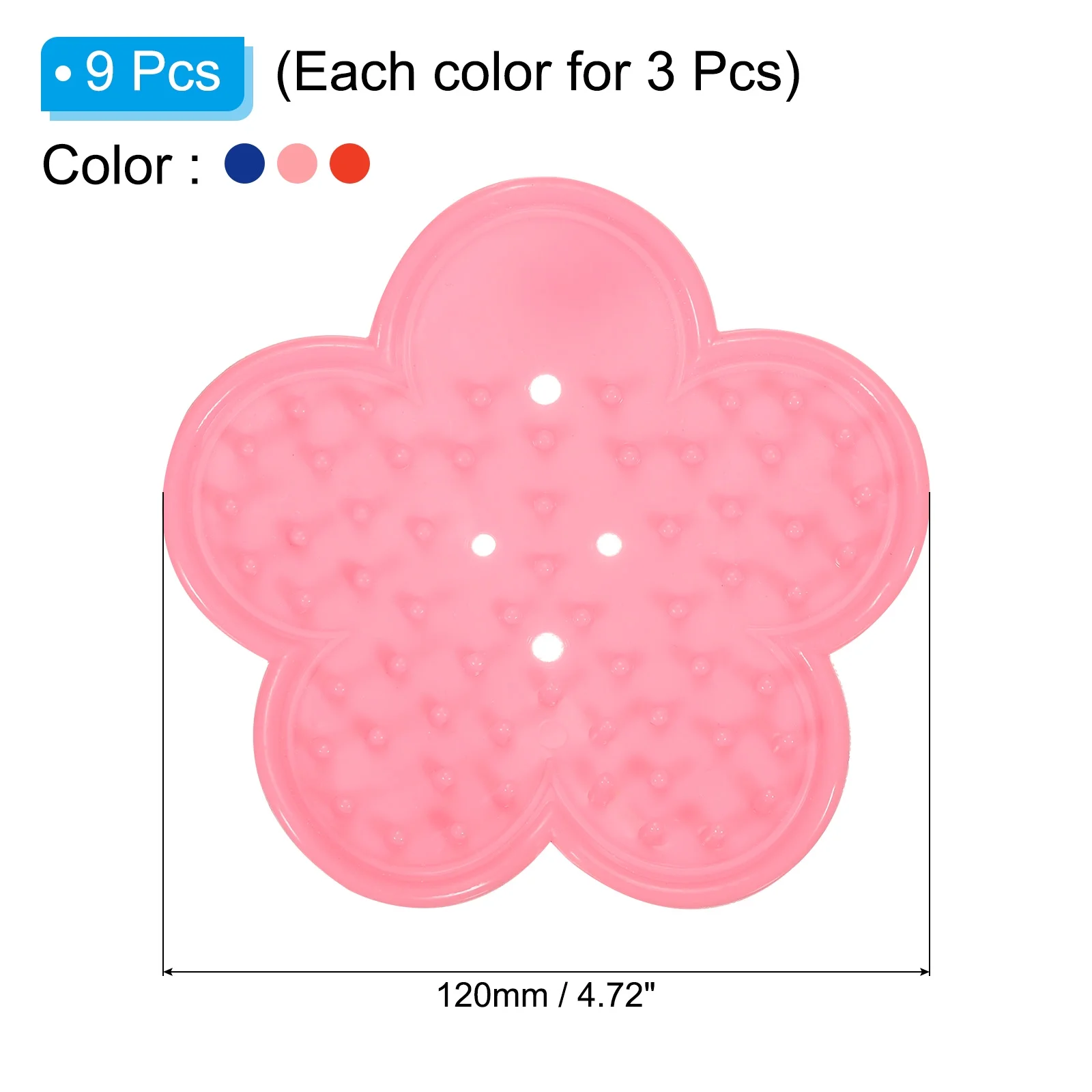 Uxcell Rose Leaf Thorn Stripper, Remover Tools for Florist Gardening, 3 Color 9Pcs