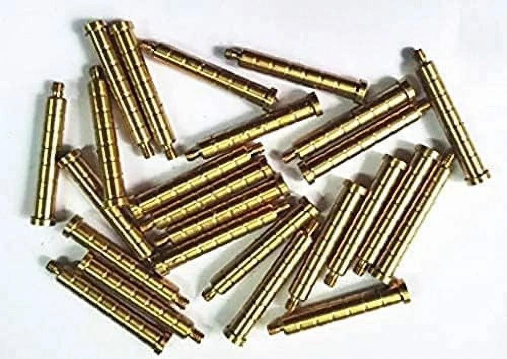 GPP Arrow Point Insert Brass Inserts for Hunting Arrow Heads Broadheads Copper Arrow Inserts .244/6.2mm,100 Gr, 24 PK