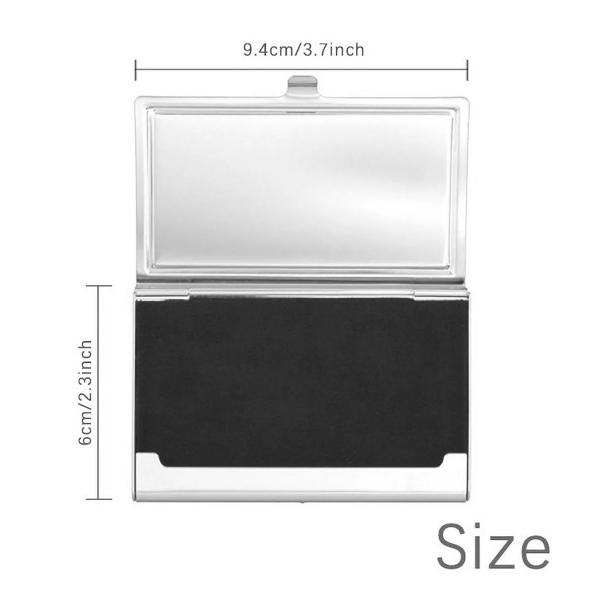 Saplings Surprised Small TV Happy Original Business Card Holder Case Pocket Box Wallet