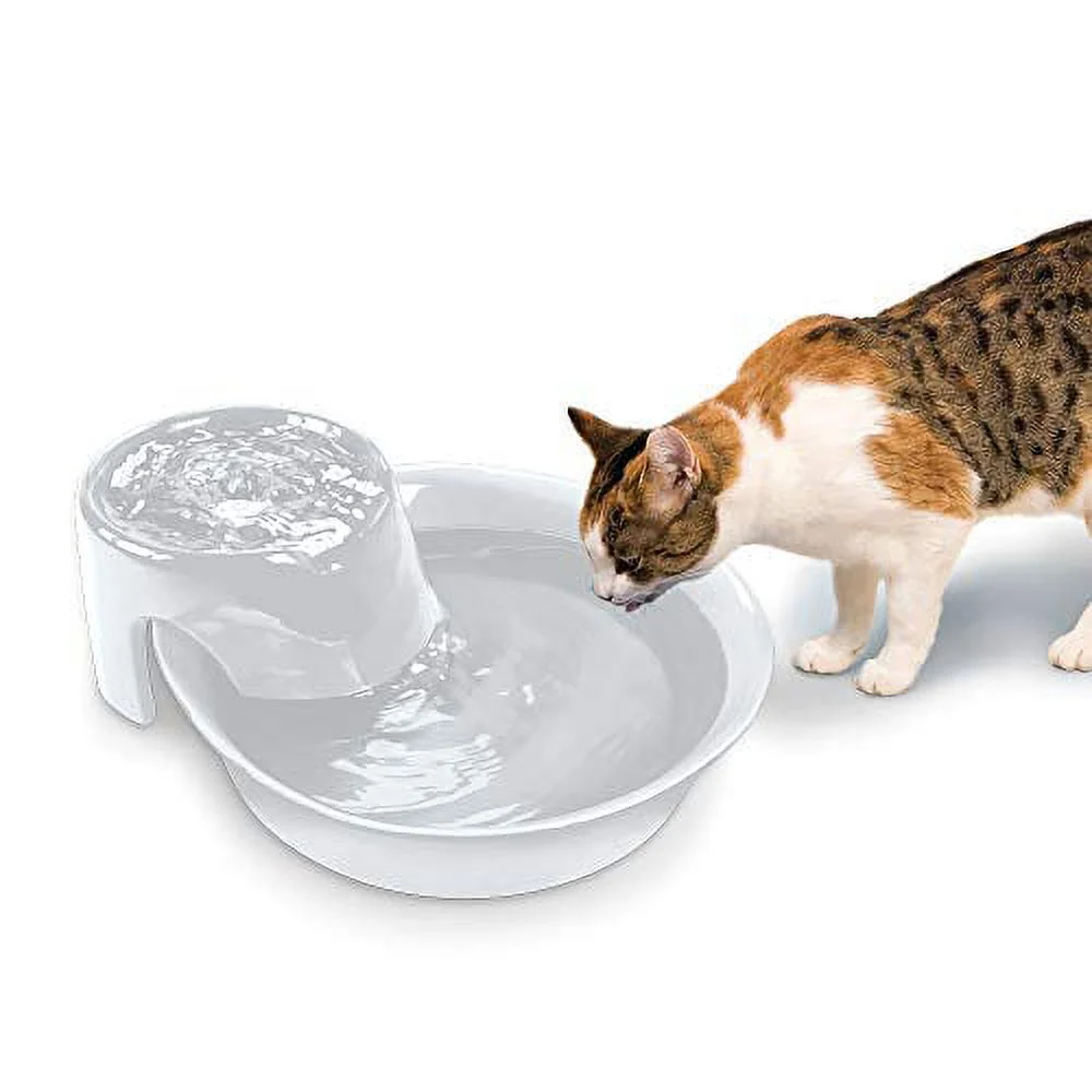 Pioneer Pet 3005W Big Max Ceramic Drinking Fountain, White