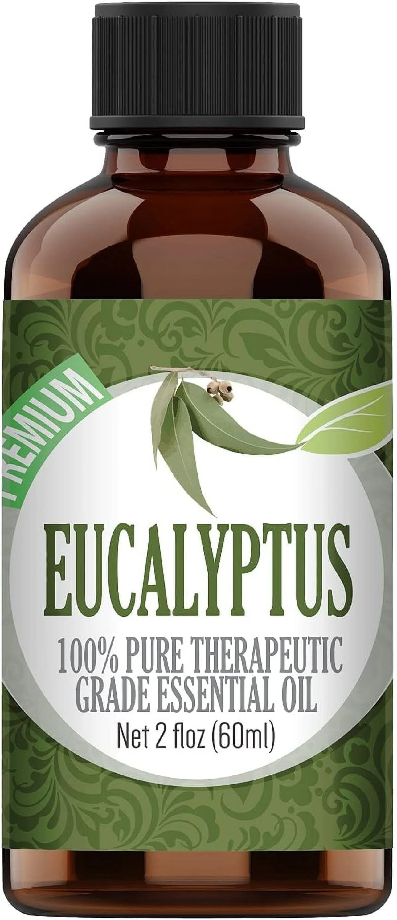 Healing Solutions 60ml Oils - Eucalyptus Essential Oil - 2 Fluid Ounces